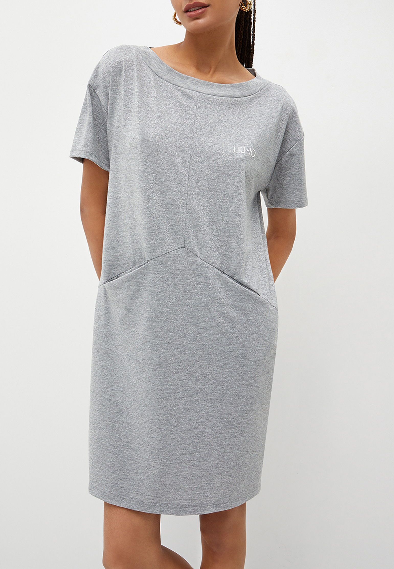 Платье LIU JO Серый, размер S 168216 - фото 1