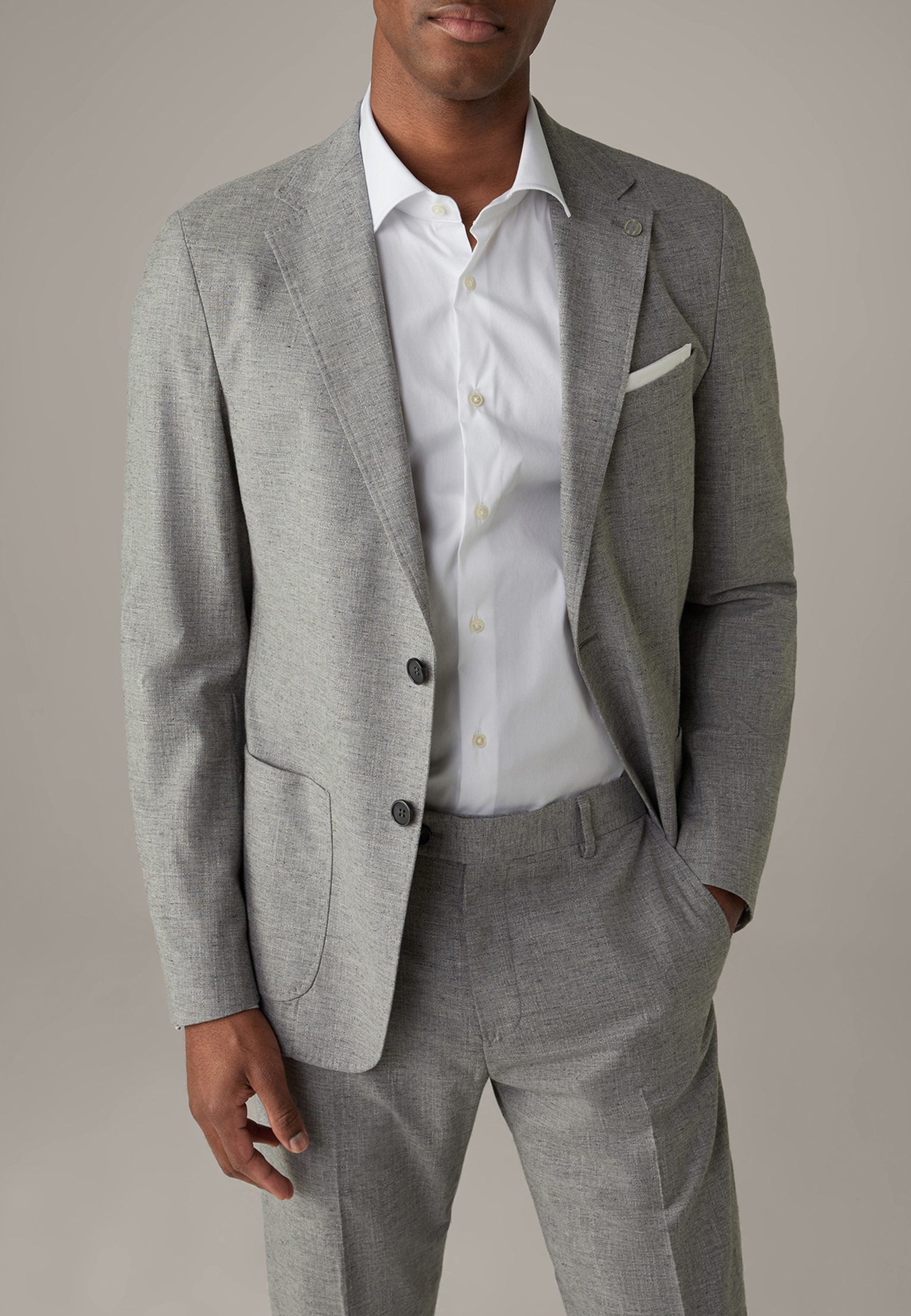 Пиджак STRELLSON Серый, размер 48 160120 - фото 1