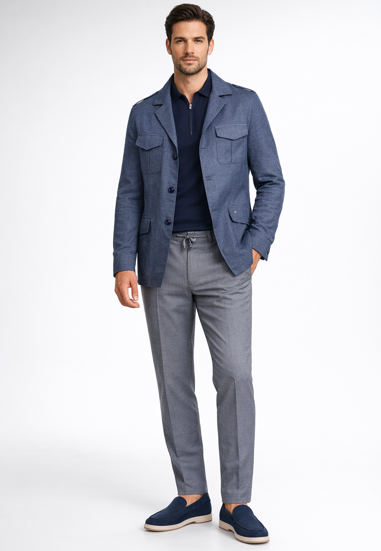 

Пиджак STEFANO RICCI, Синий, Синий