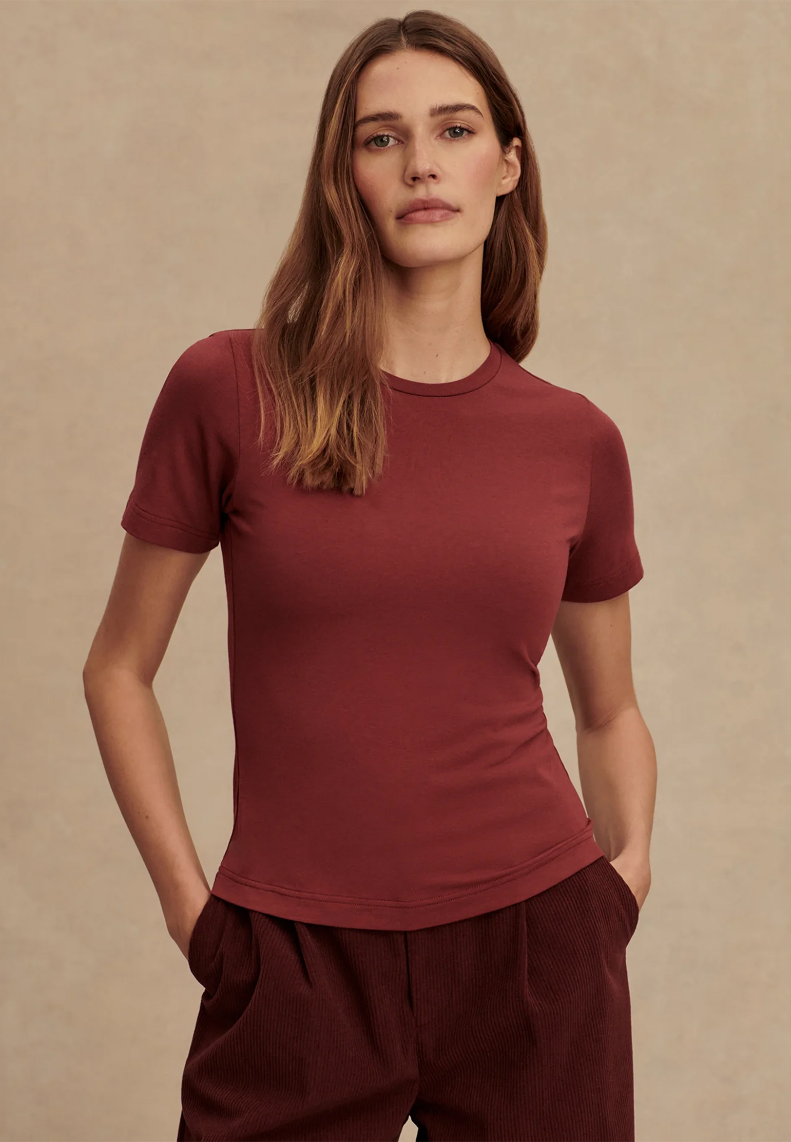 

Футболка VARLEY, Бордовый, Бордовый