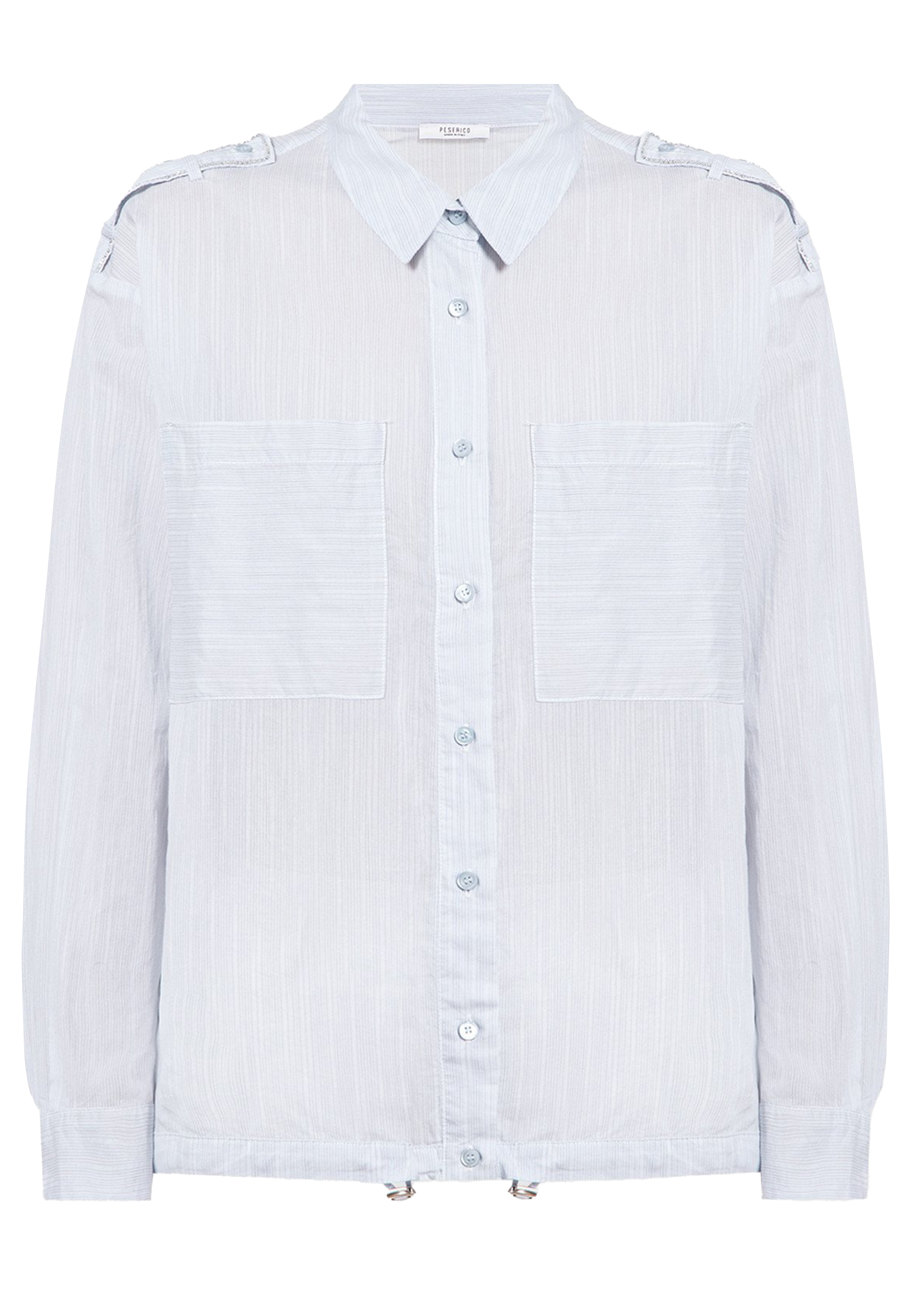 

Рубашка PESERICO, Голубой, Голубой