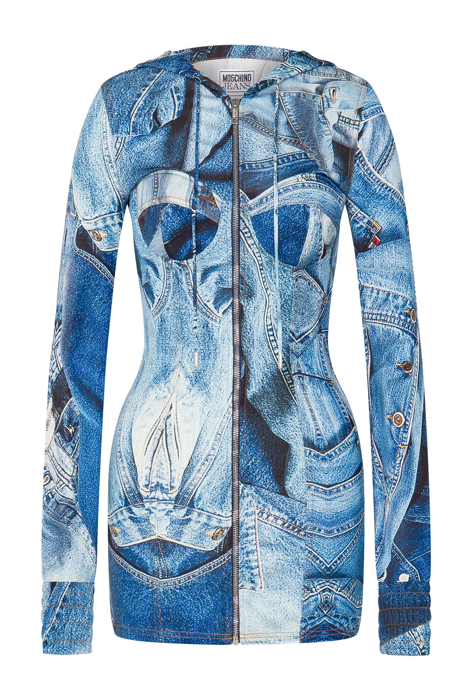 

Платье MOSCHINO JEANS, Голубой, Голубой