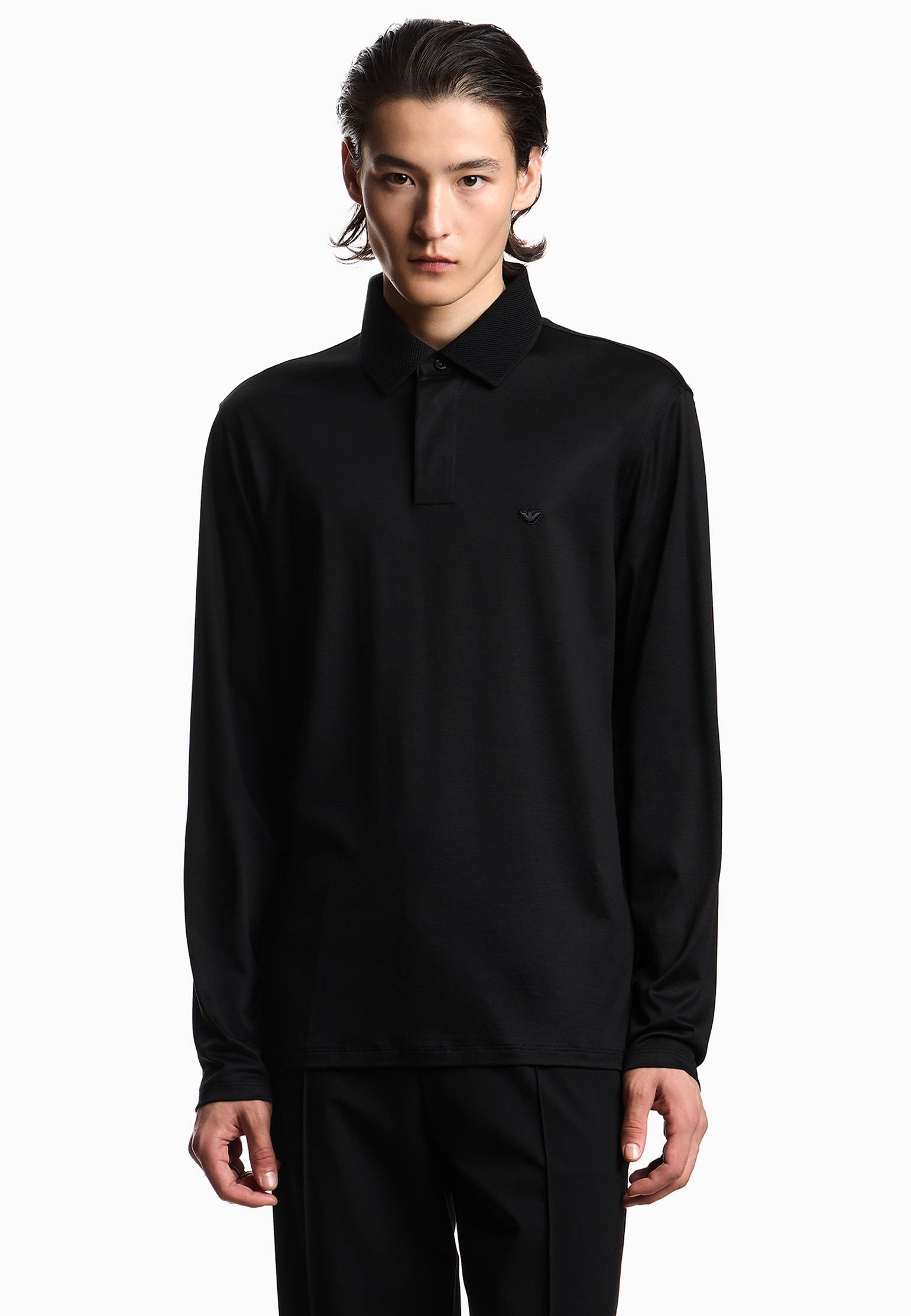 

Поло EMPORIO ARMANI, Черный, Черный