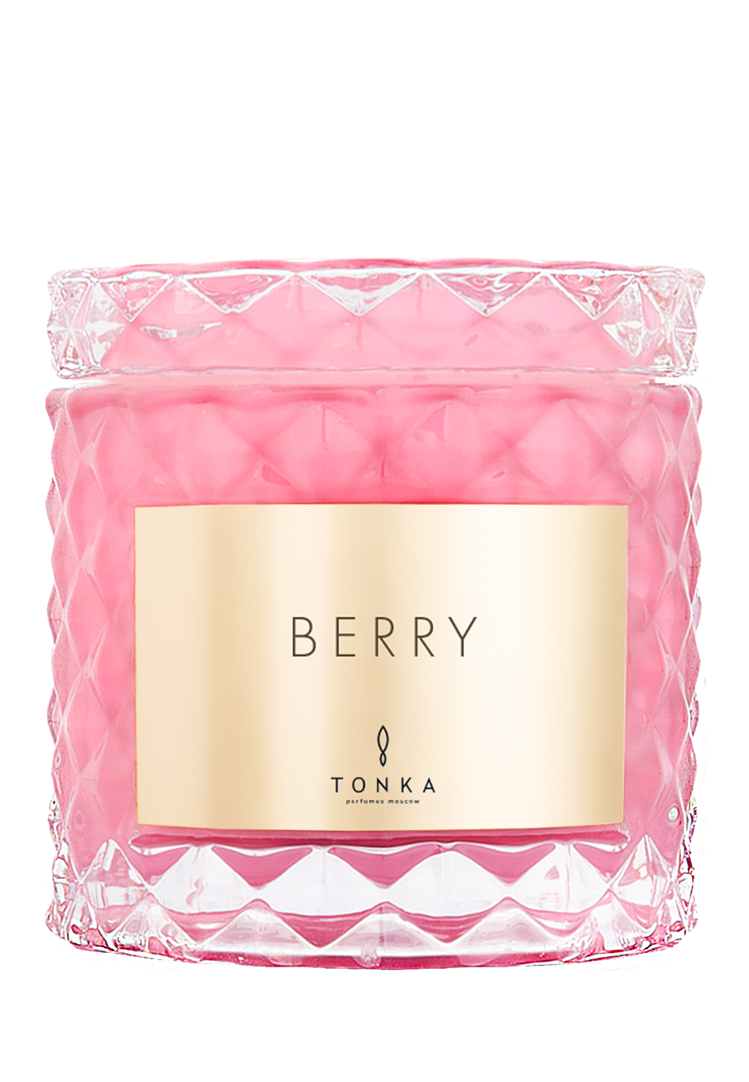 

Ароматическая свеча TONKA PERFUMES, Розовый, Розовый