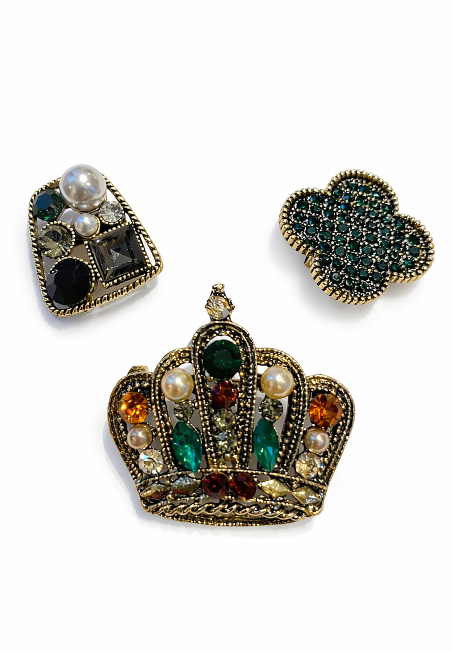 

Набор брошек DISETTA, Разноцветный, Разноцветный