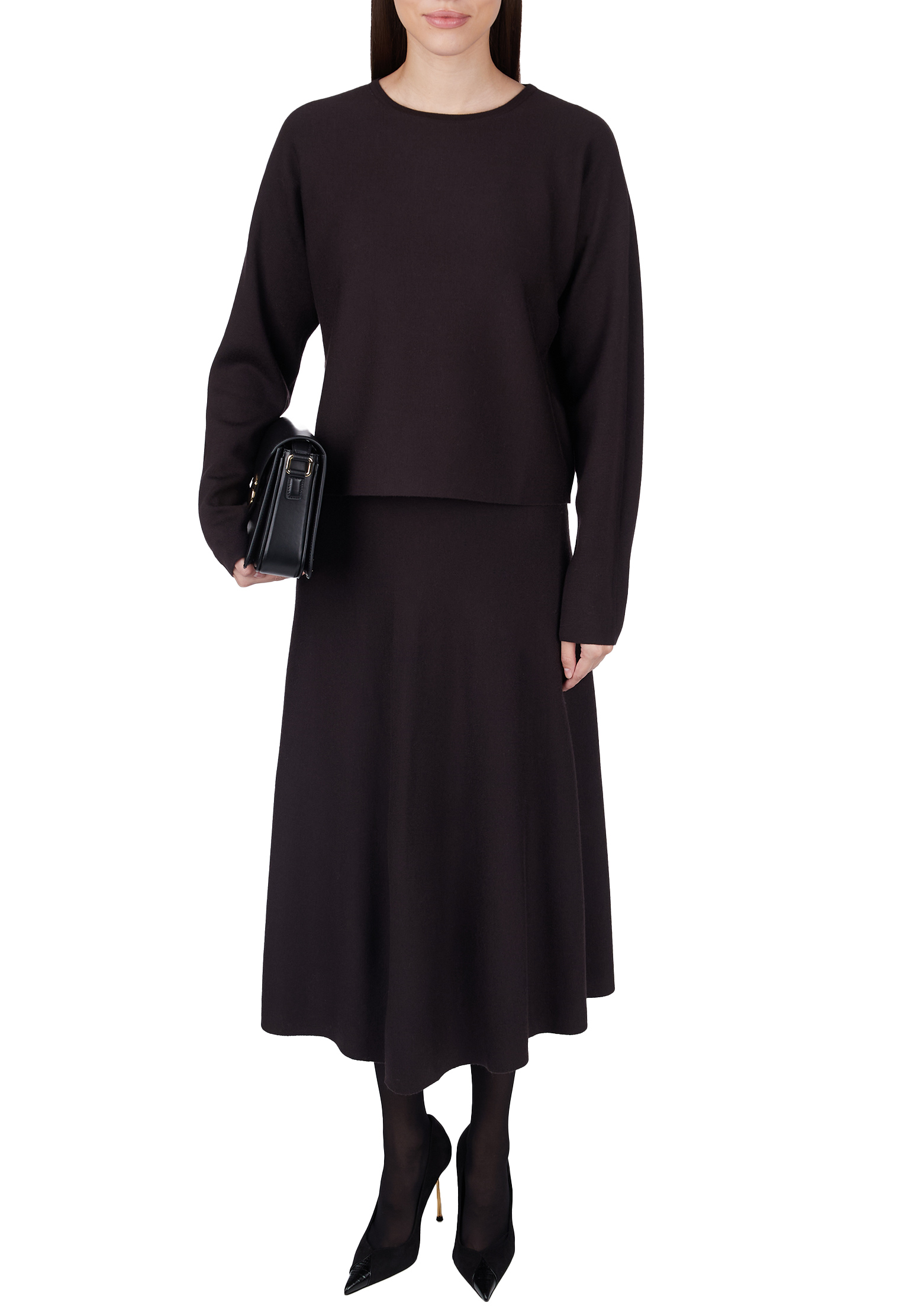 

Юбка ALLUDE, Черный, Черный