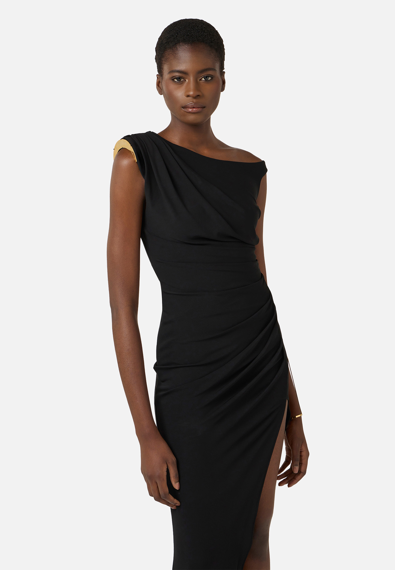 

Платье ELISABETTA FRANCHI, Черный, Черный