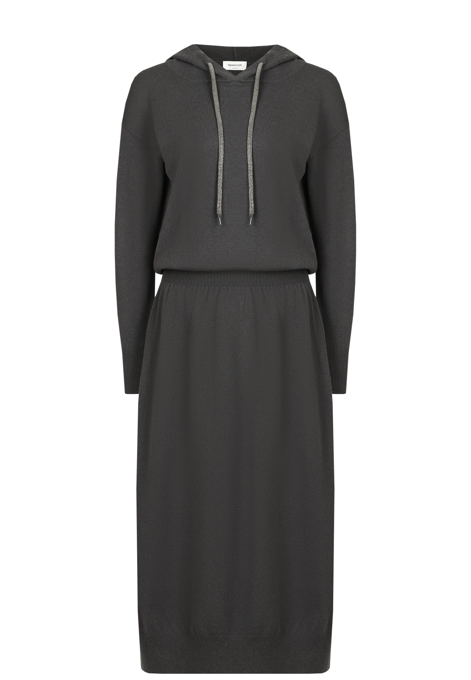 Платье FABIANA FILIPPI Серый, размер 40 146650 - фото 1