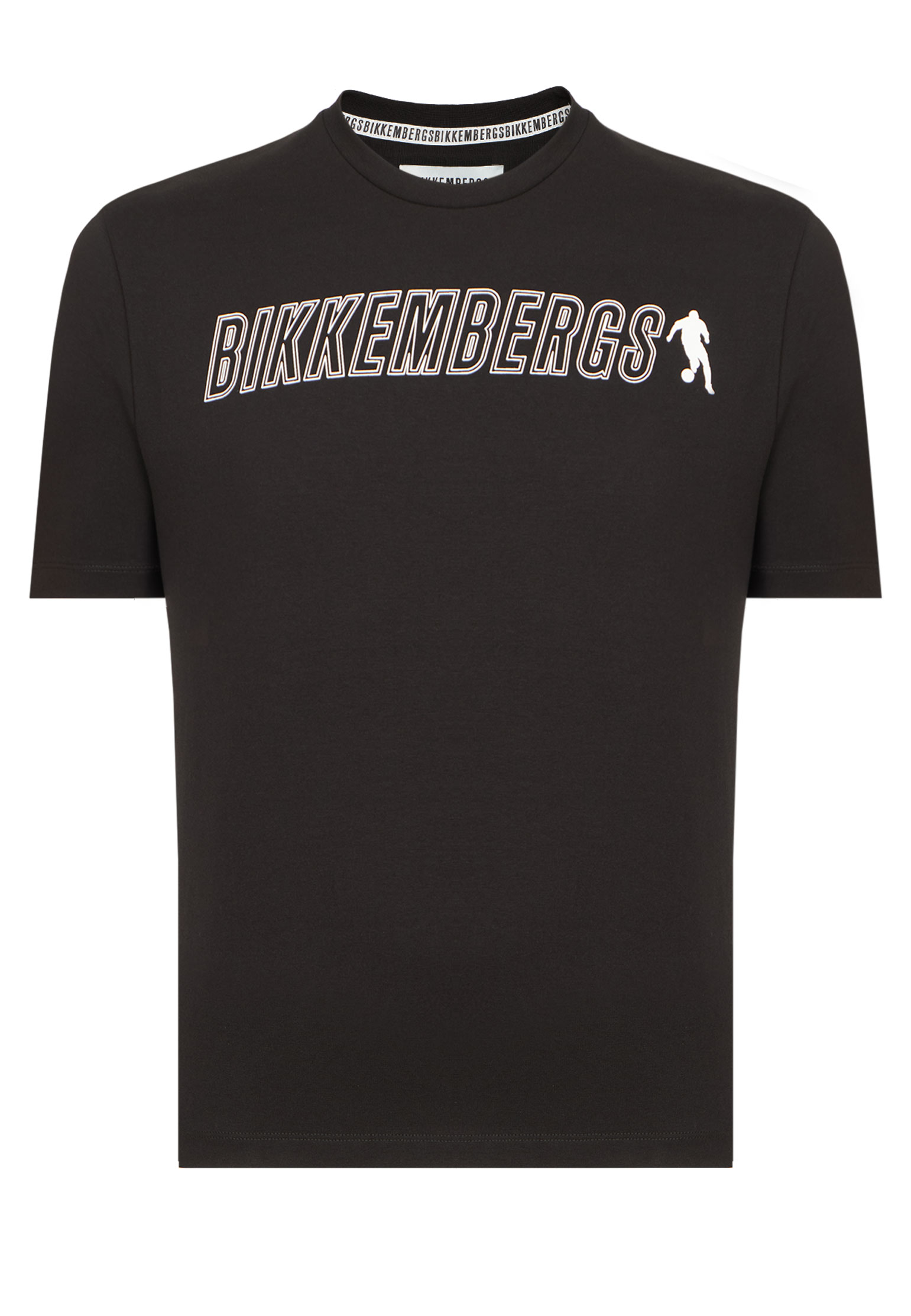 Футболка BIKKEMBERGS Черный, размер S
