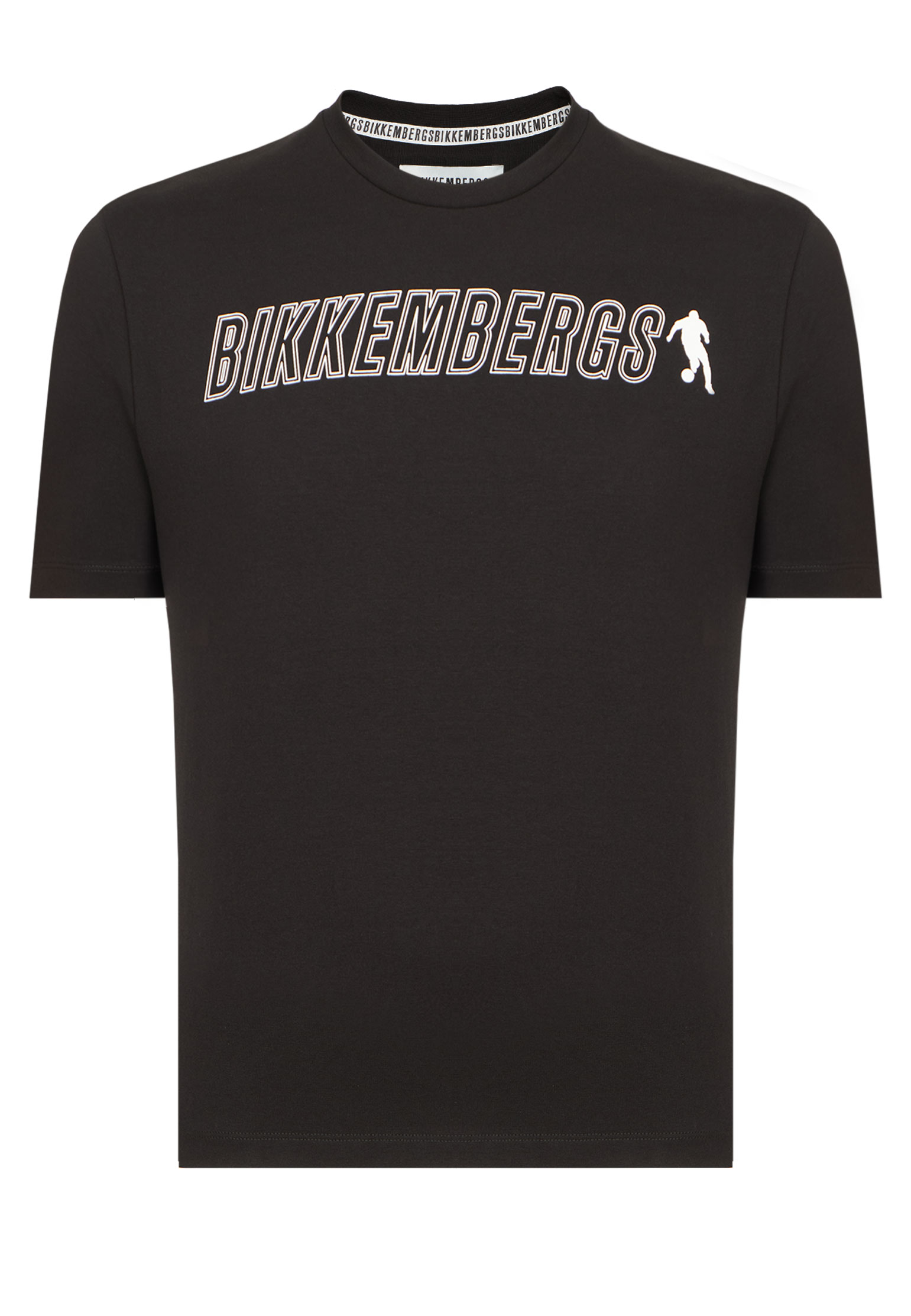 

Футболка BIKKEMBERGS, Черный, Черный