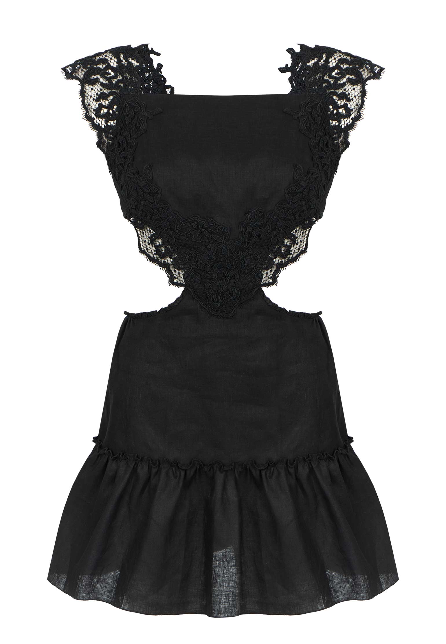 Платье ERMANNO SCERVINO Черный, размер 42