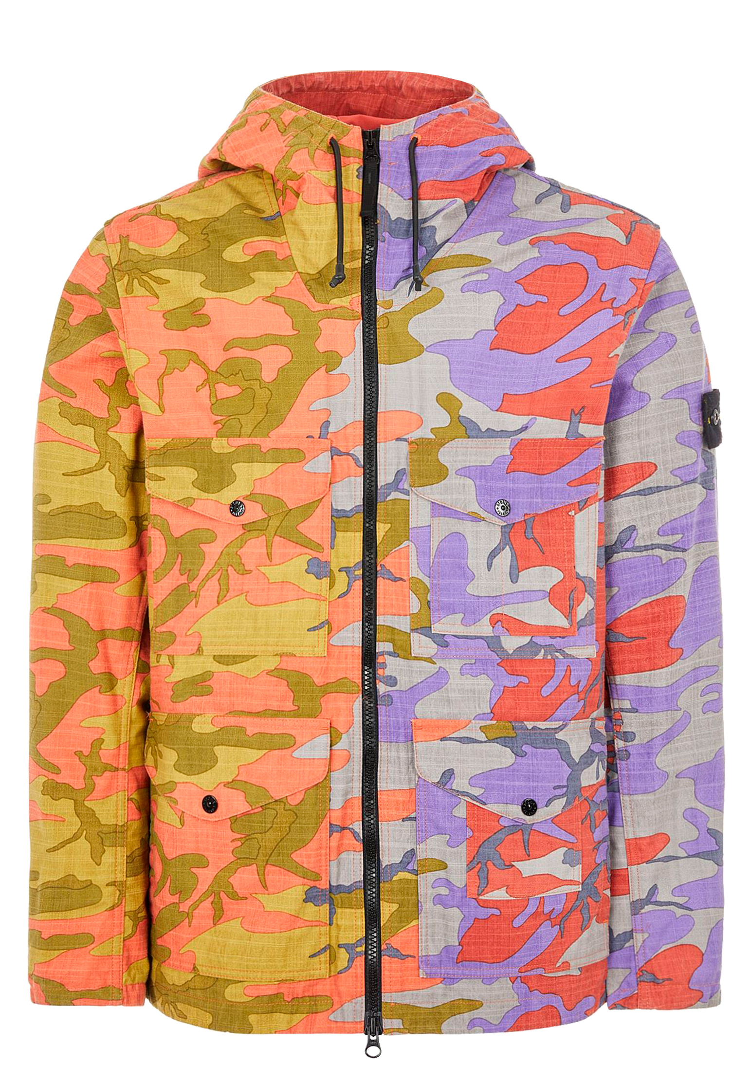 Куртка STONE ISLAND Разноцветный, размер M 154859 - фото 1
