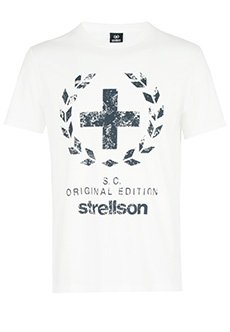 Белая футболка STRELLSON