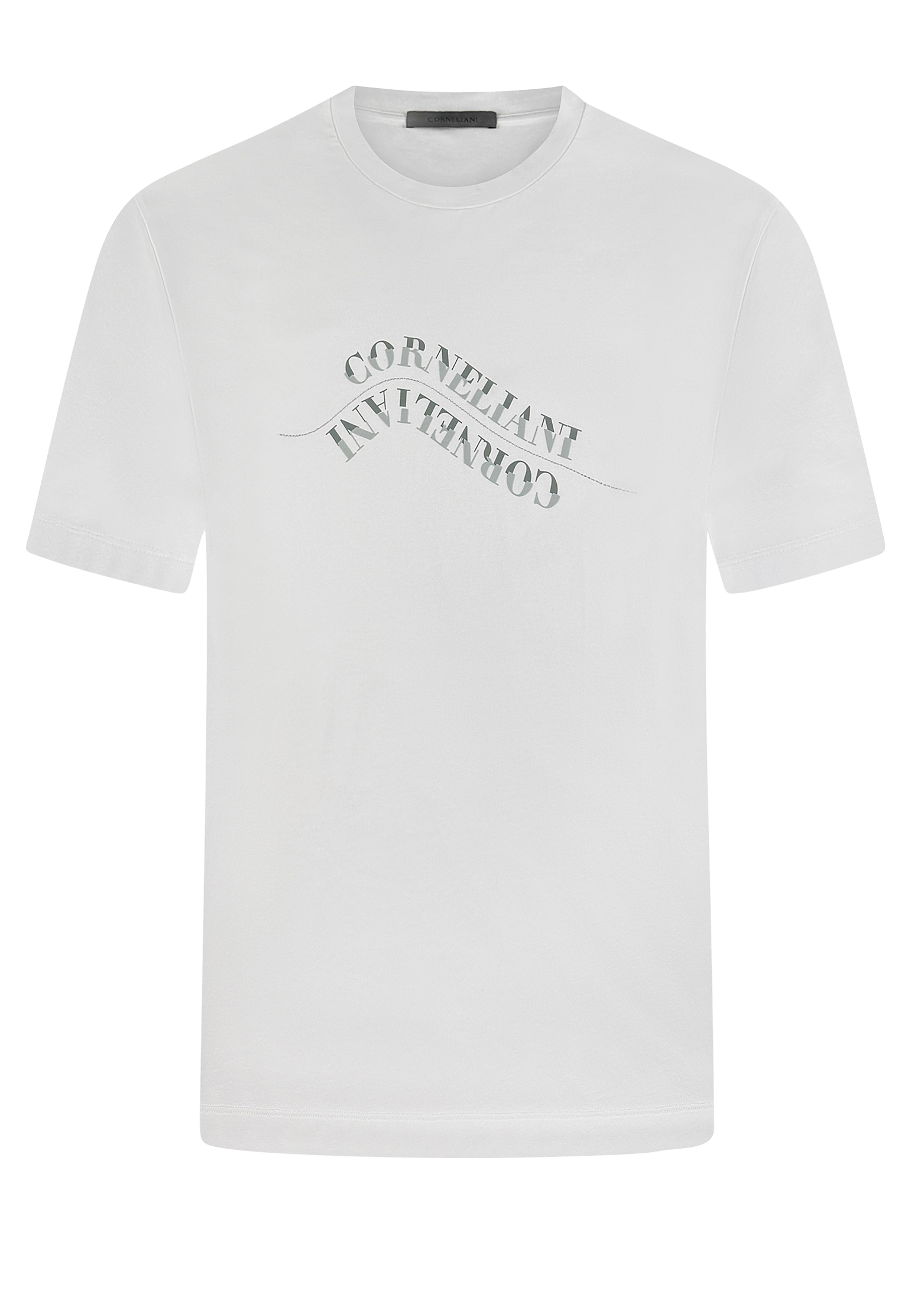 

Футболка CORNELIANI, Белый, Белый