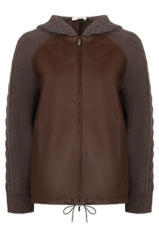 Темно коричневая куртка FABIANA FILIPPI