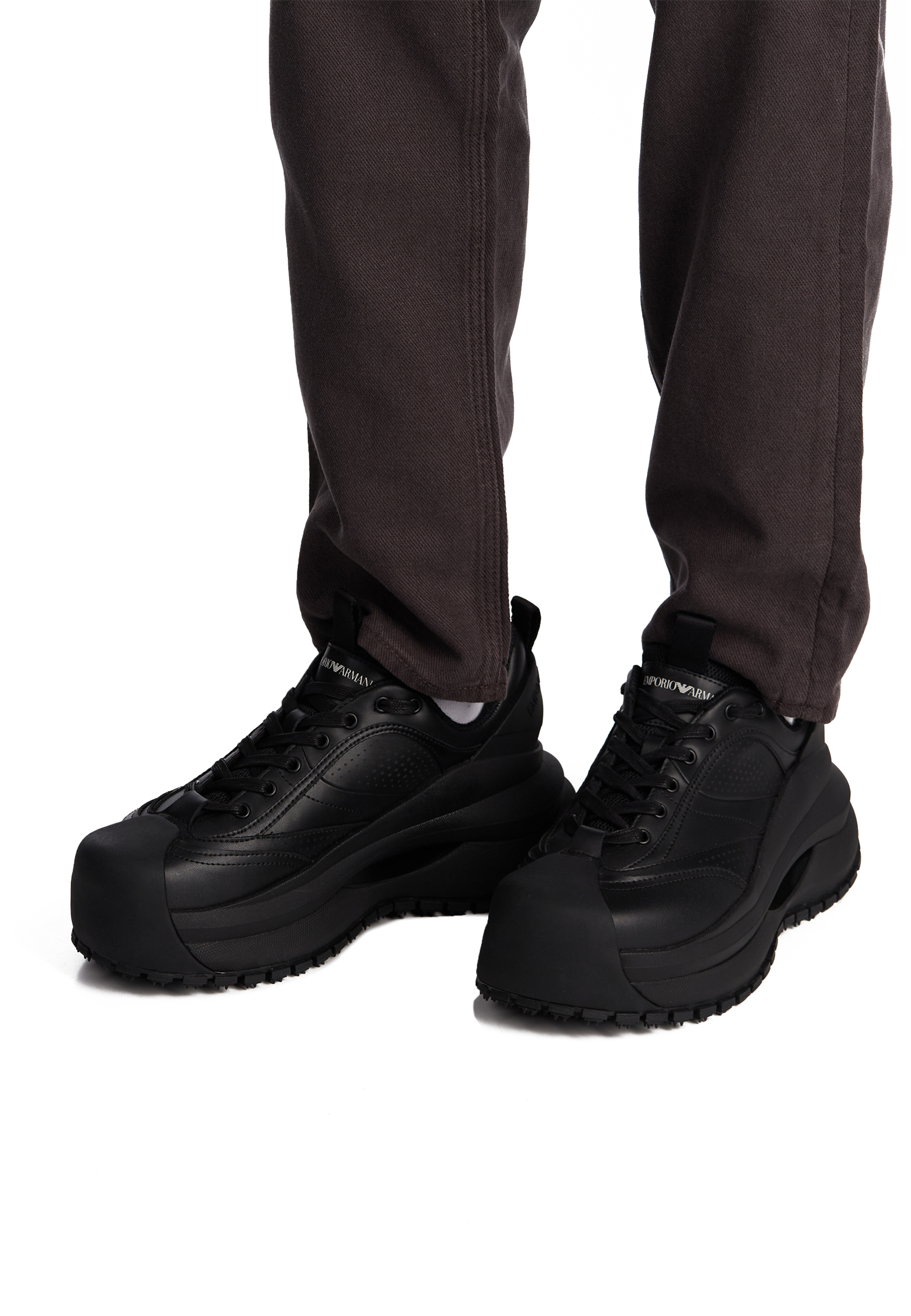 

Кроссовки EMPORIO ARMANI, Черный, Черный