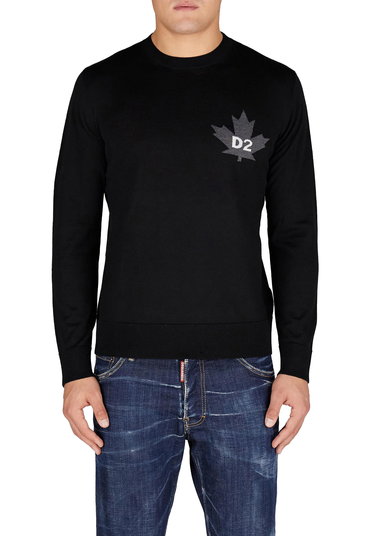 

Пуловер DSQUARED2, Черный, Черный