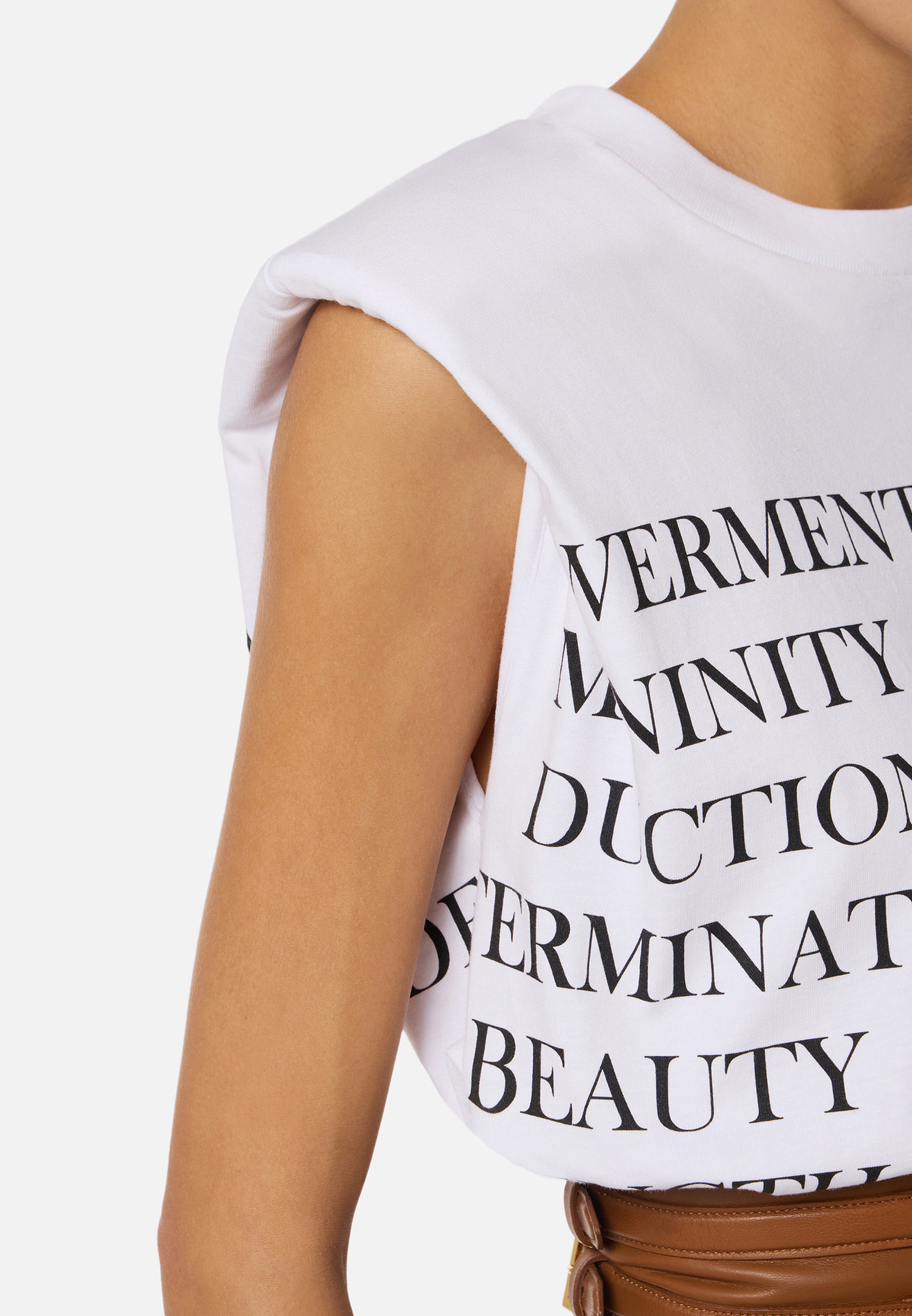 

Топ ELISABETTA FRANCHI, Белый, Белый