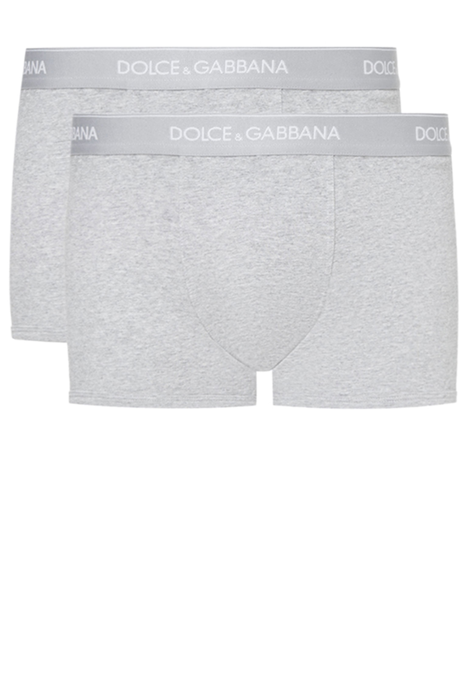 Комплект боксеров DOLCE&amp;GABBANA серого цвета