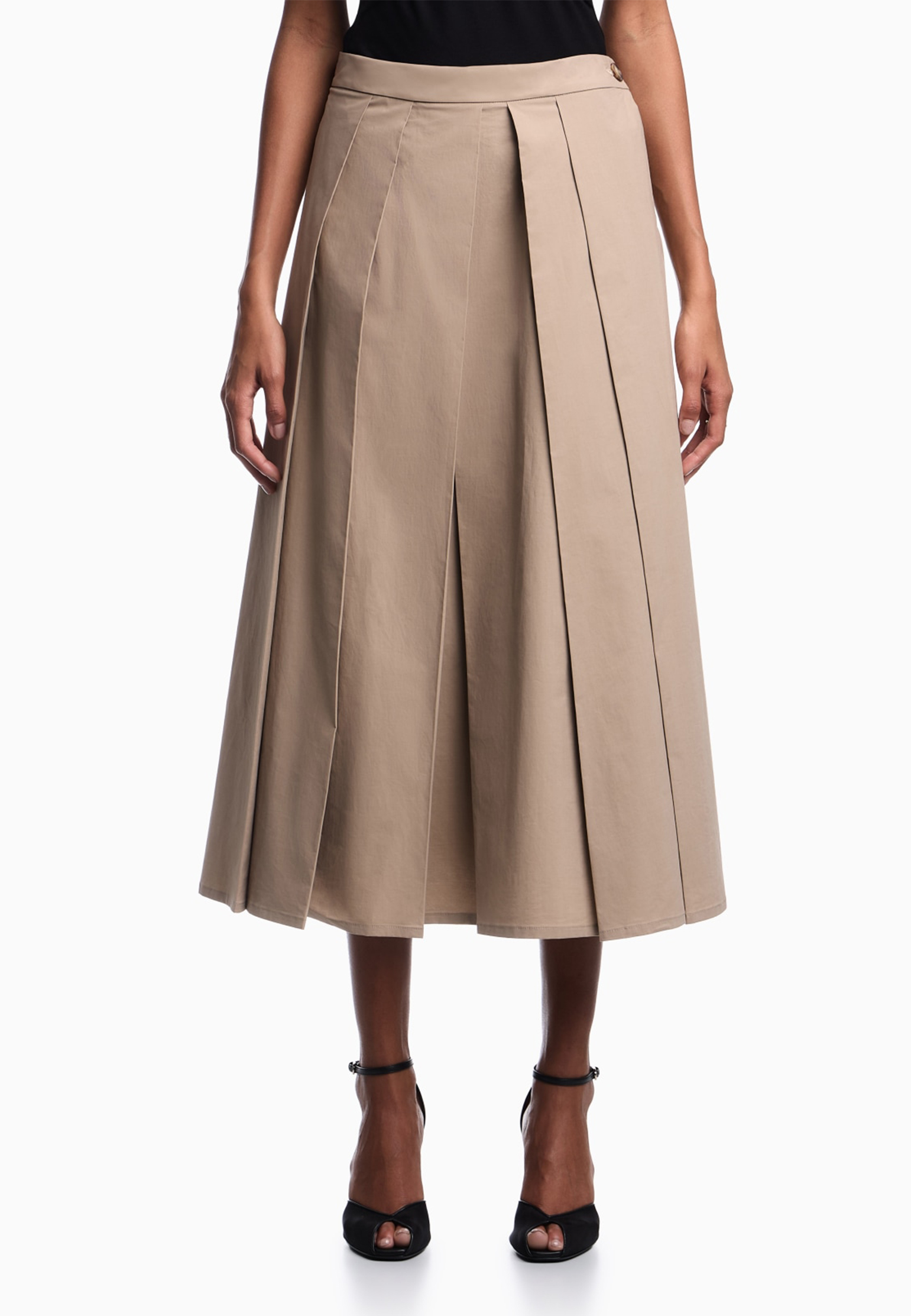 

Юбка EMPORIO ARMANI, Коричневый, Коричневый