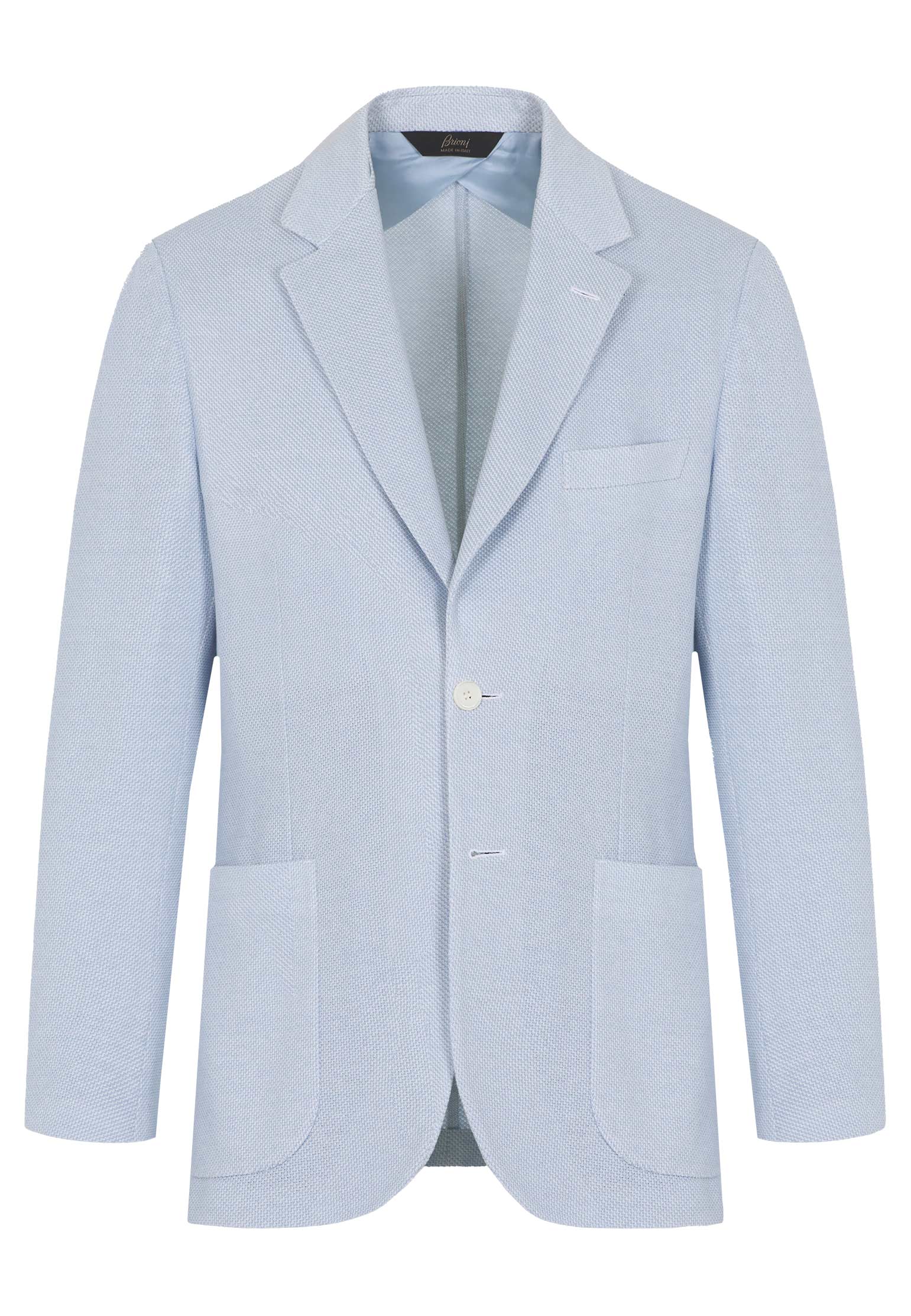 Пиджак BRIONI Голубой, размер L 185387 - фото 1