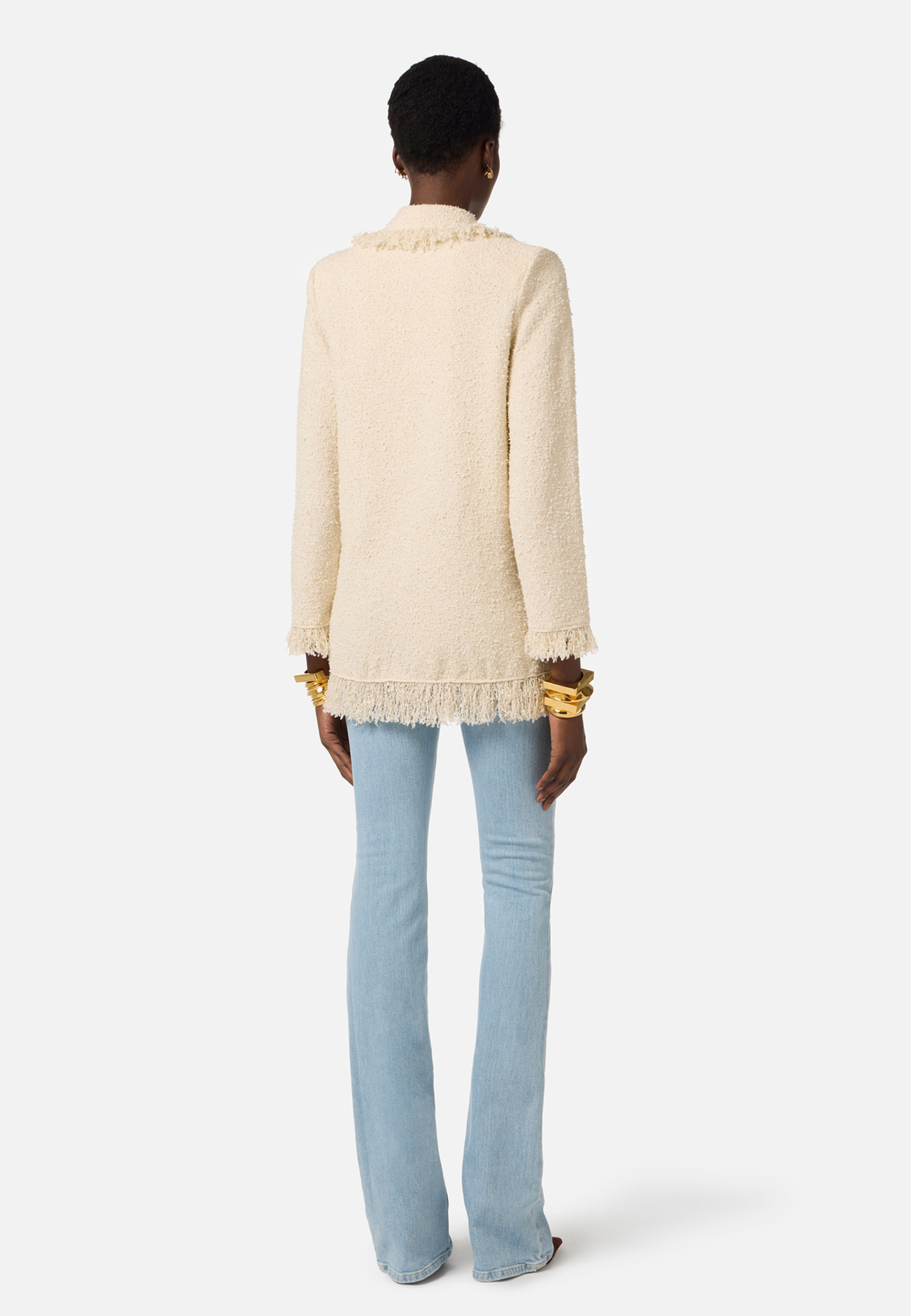 

Кардиган ELISABETTA FRANCHI, Белый, Белый