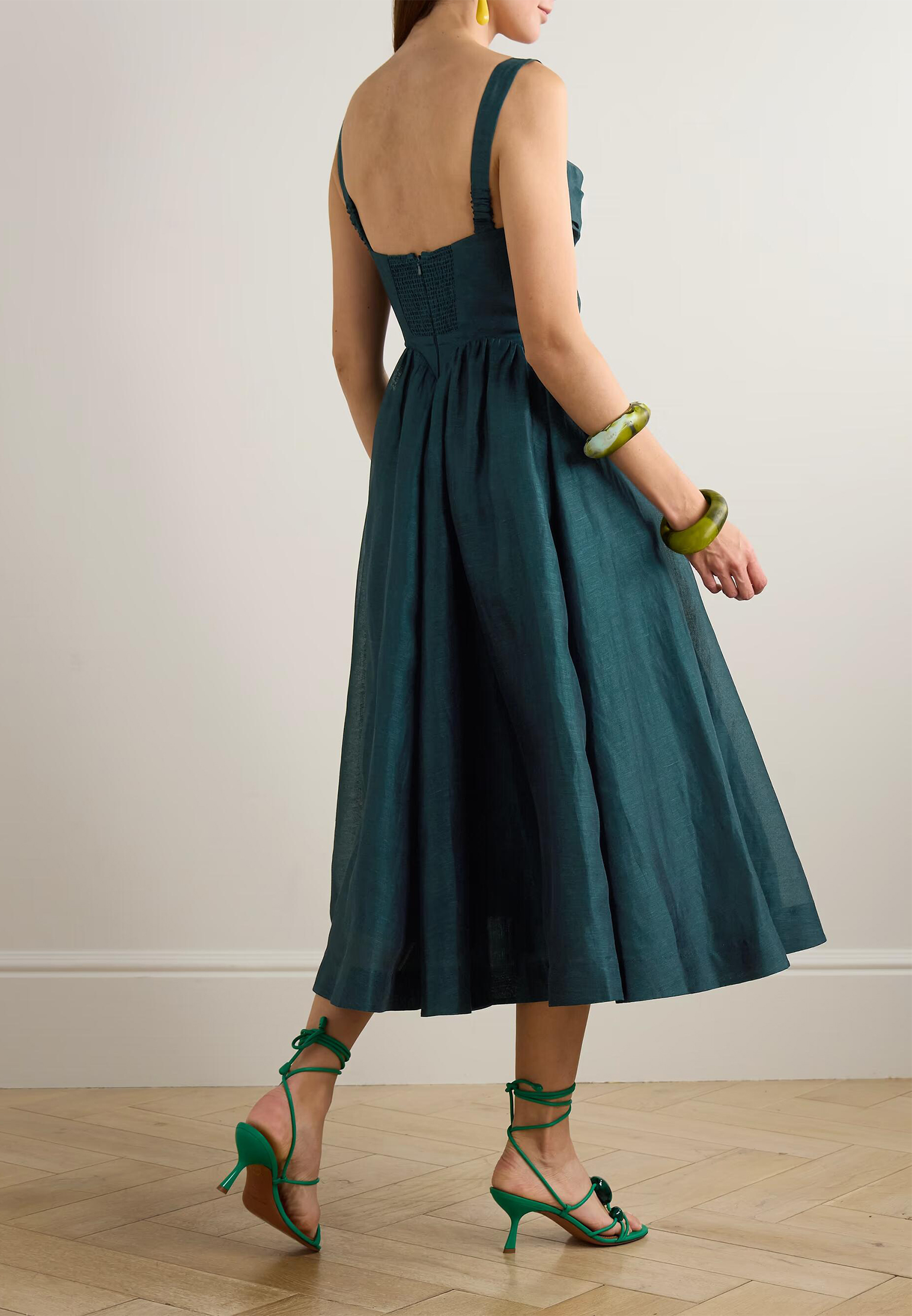 

Платье ZIMMERMANN, Зеленый, Зеленый