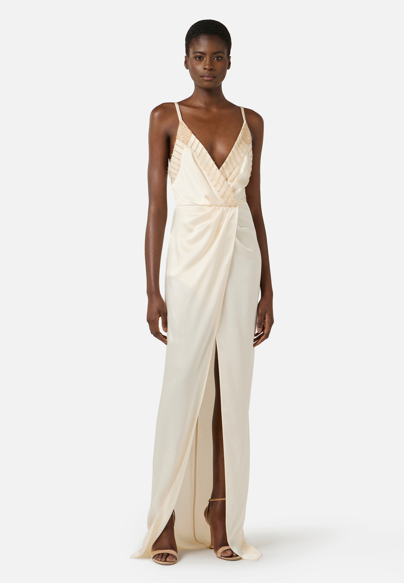 

Платье ELISABETTA FRANCHI, Белый, Белый