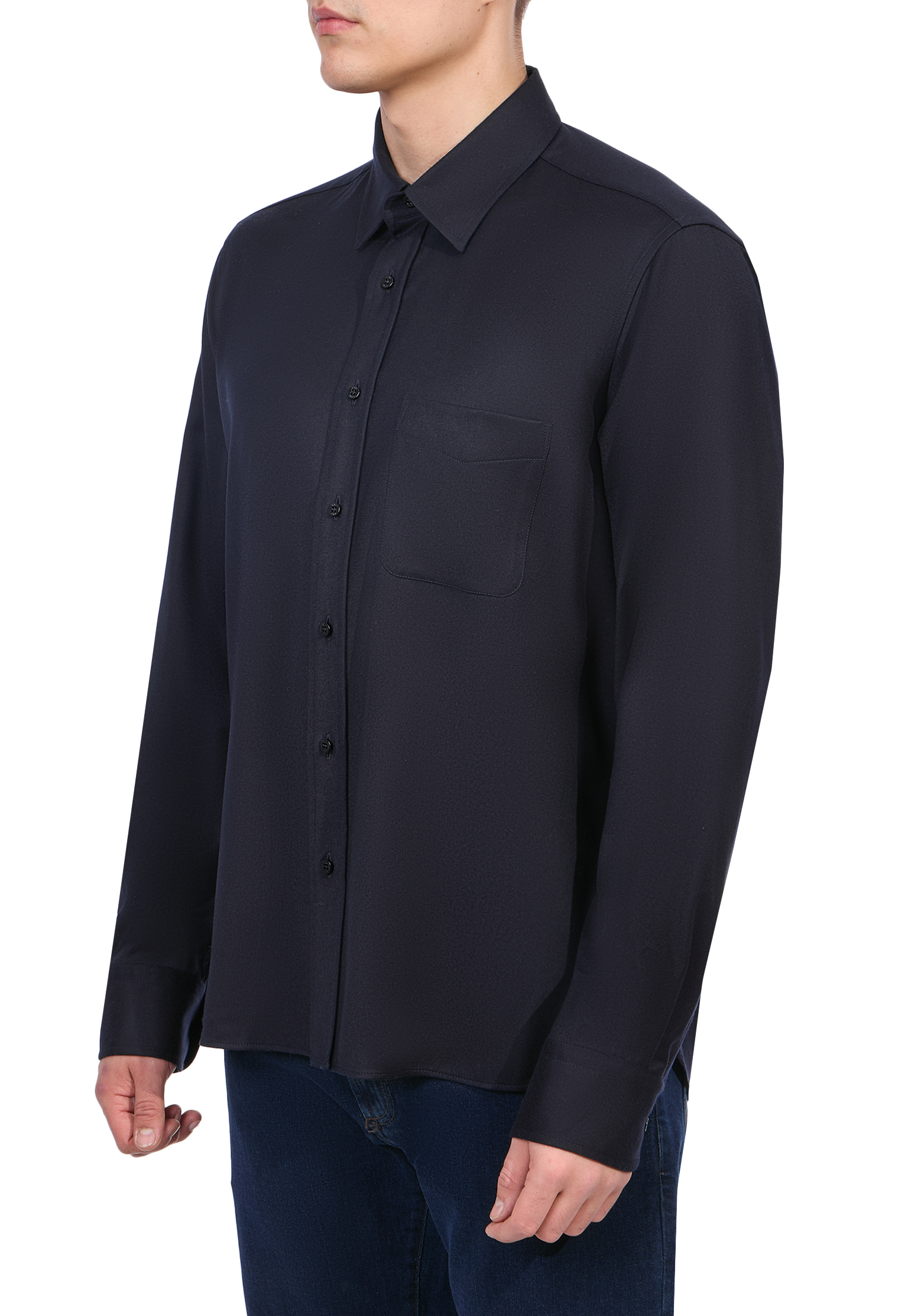 

Рубашка ZILLI, Синий, Синий