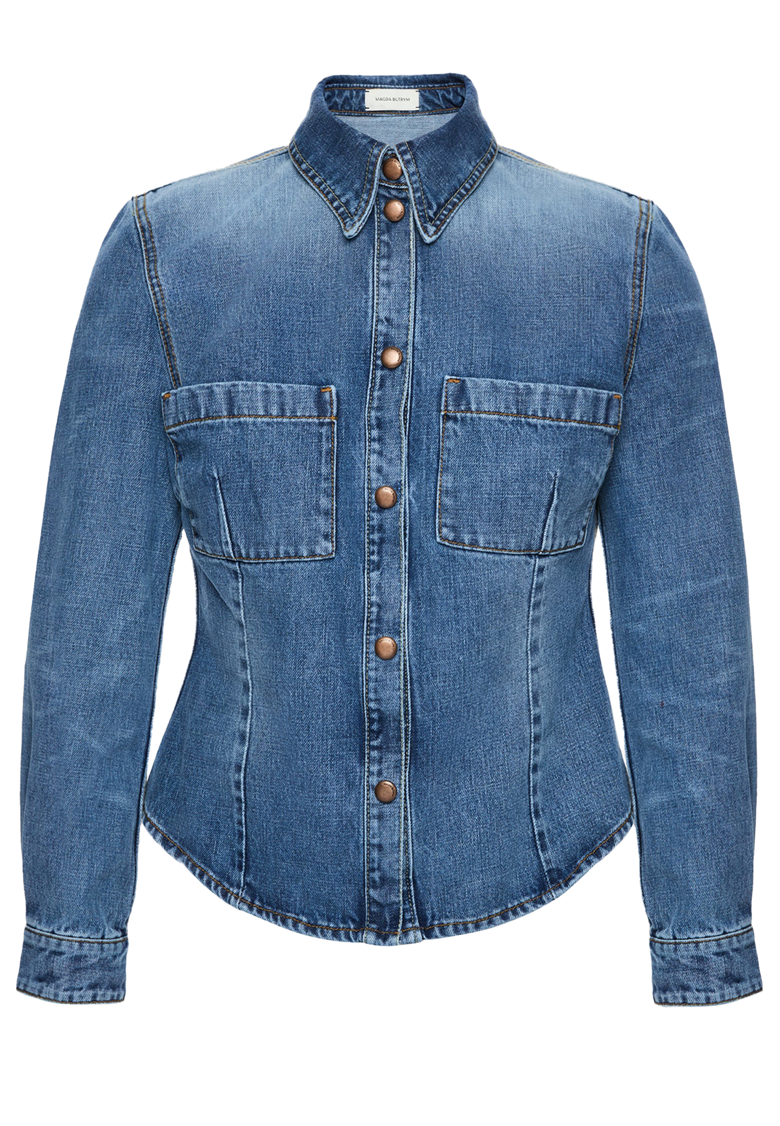 

Рубашка MAGDA BUTRYM, Синий, Синий