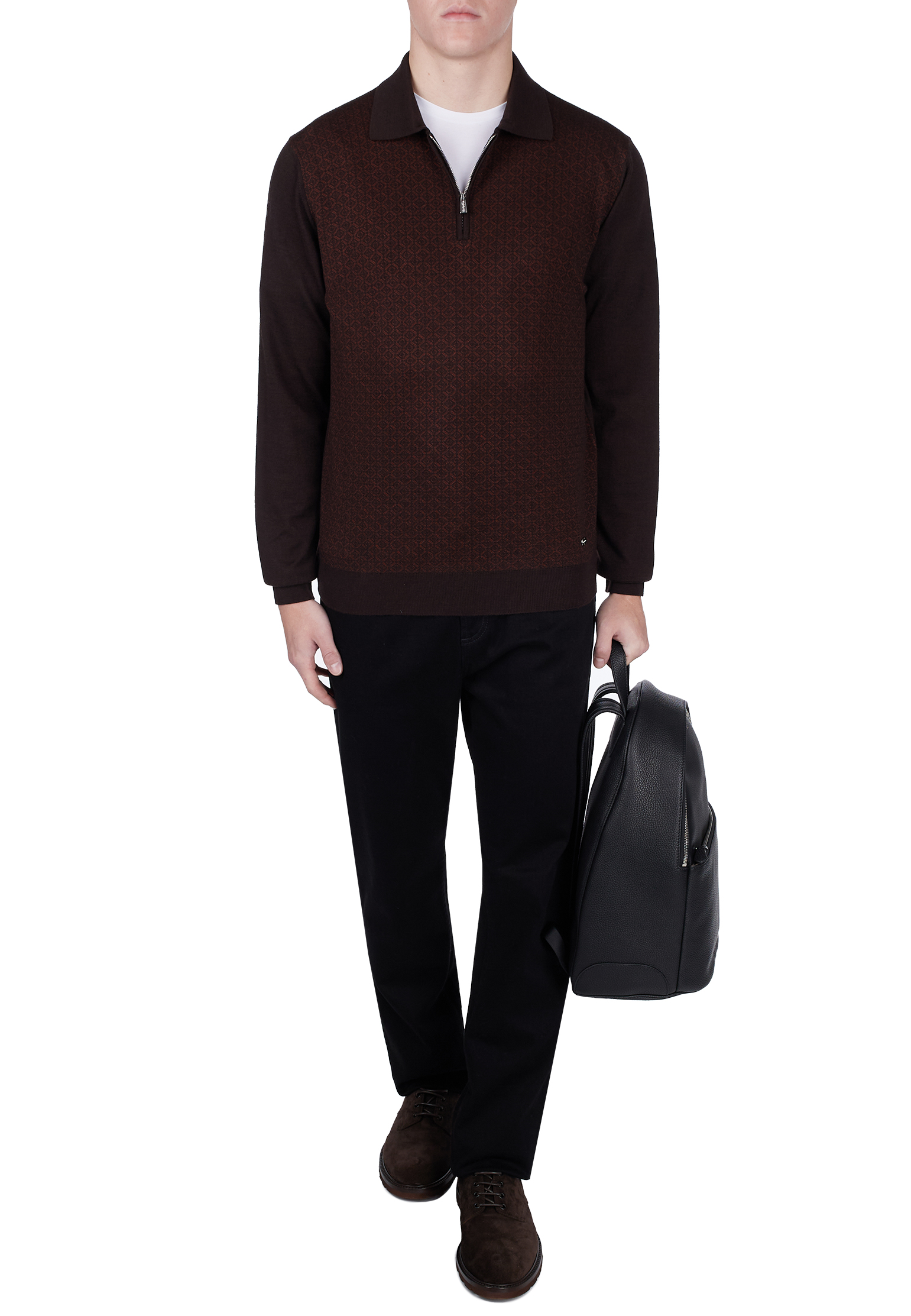 

Рубашка-поло CASTELLO d'ORO, Коричневый, Коричневый