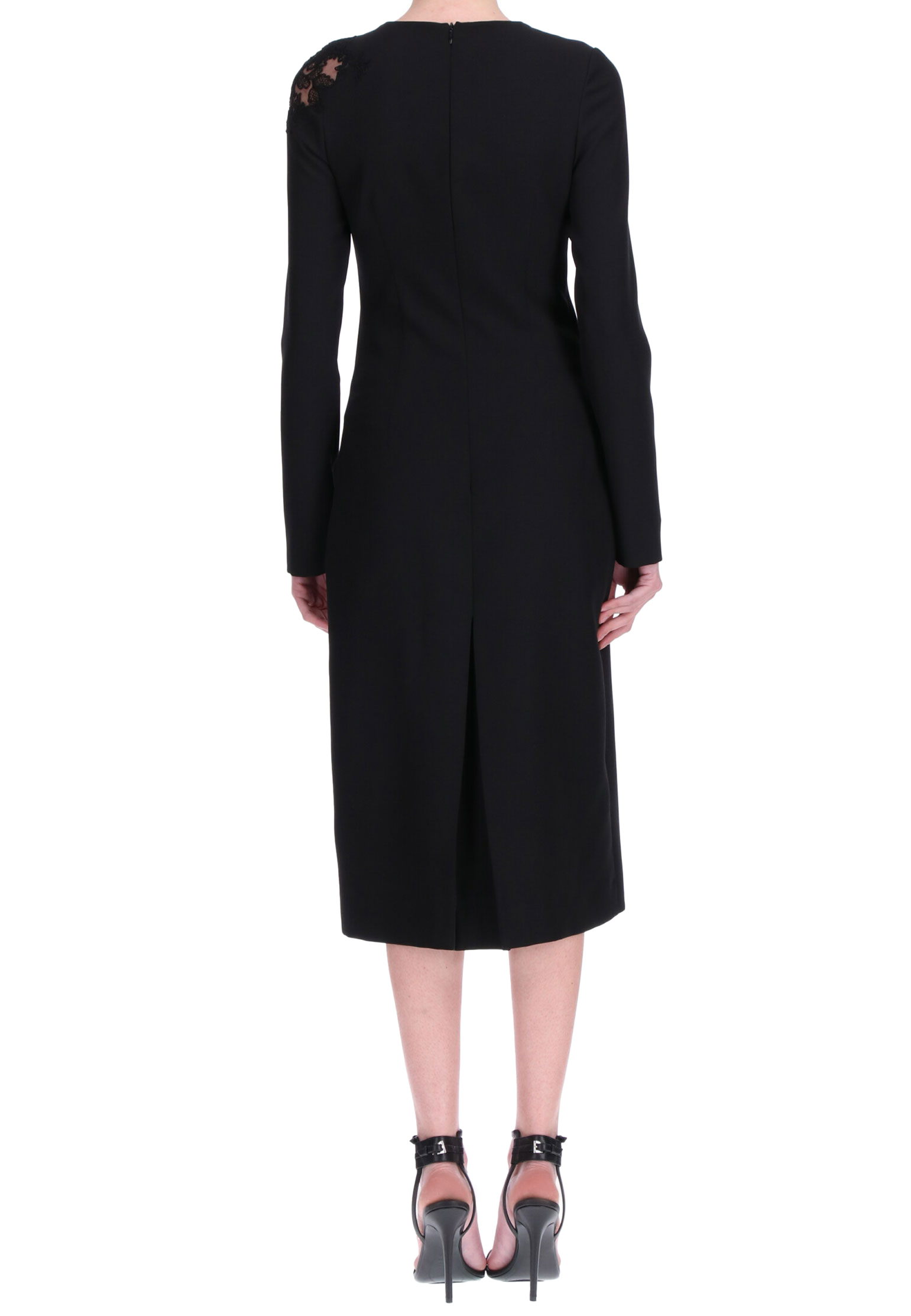 

Платье ERMANNO SCERVINO, Черный, Черный