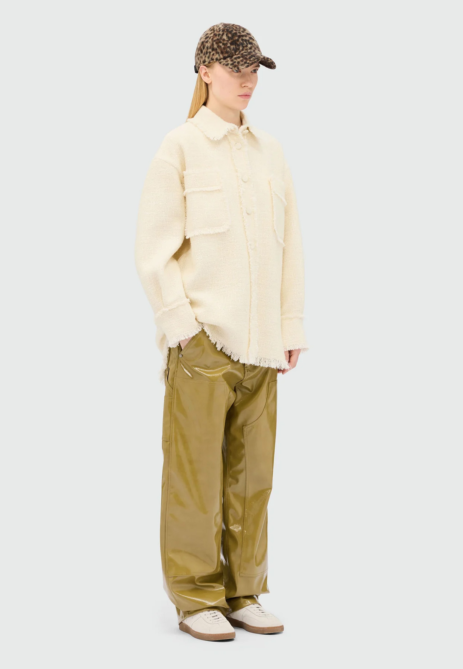 

Рубашка MSGM, Белый, Белый