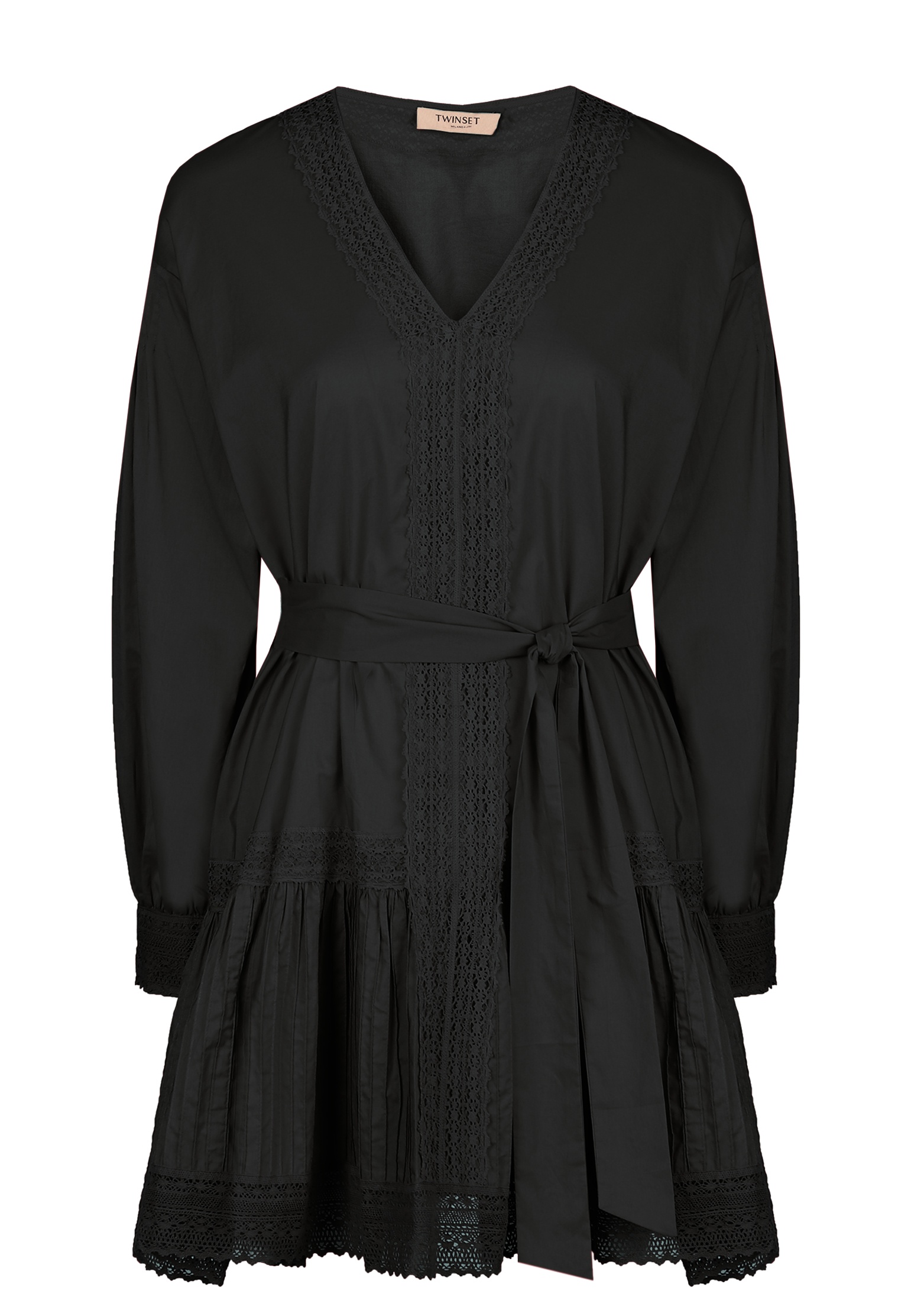 Платье TWINSET Milano Черный, размер 40 143465 - фото 1