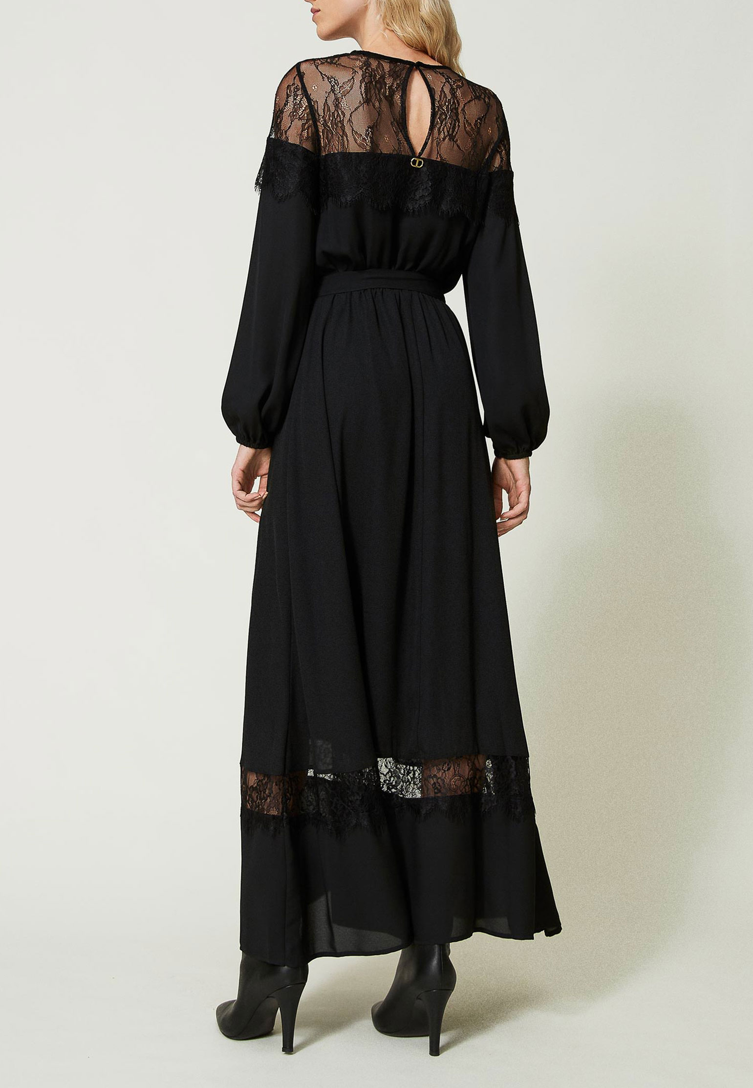 Платье TWINSET Milano Черный, размер 44 164952 - фото 1