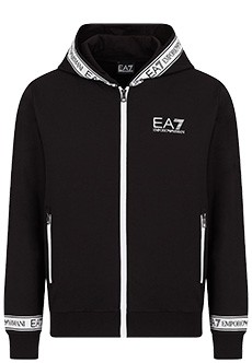 Черный спортивный костюм EA7