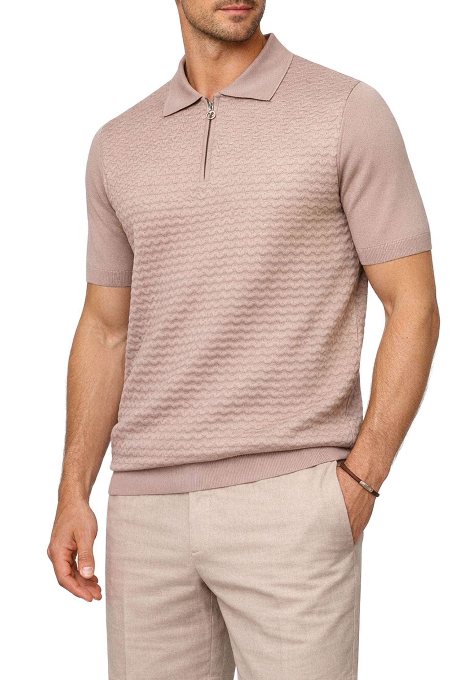 

Поло STEFANO RICCI, Бежевый, Бежевый