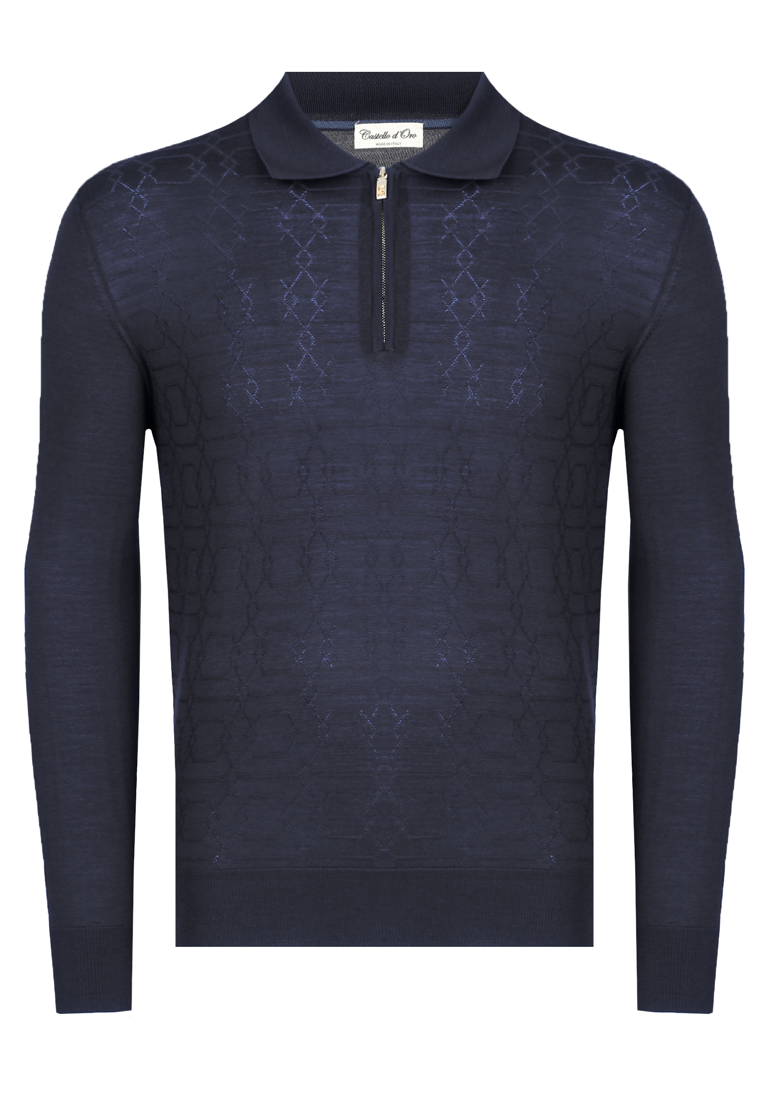 Пуловер CASTELLO d'ORO Синий, размер 60