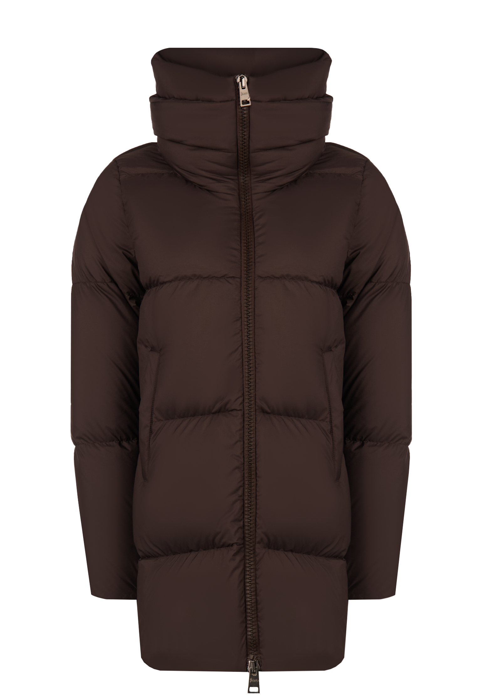 

Пуховик HERNO, Коричневый, Коричневый