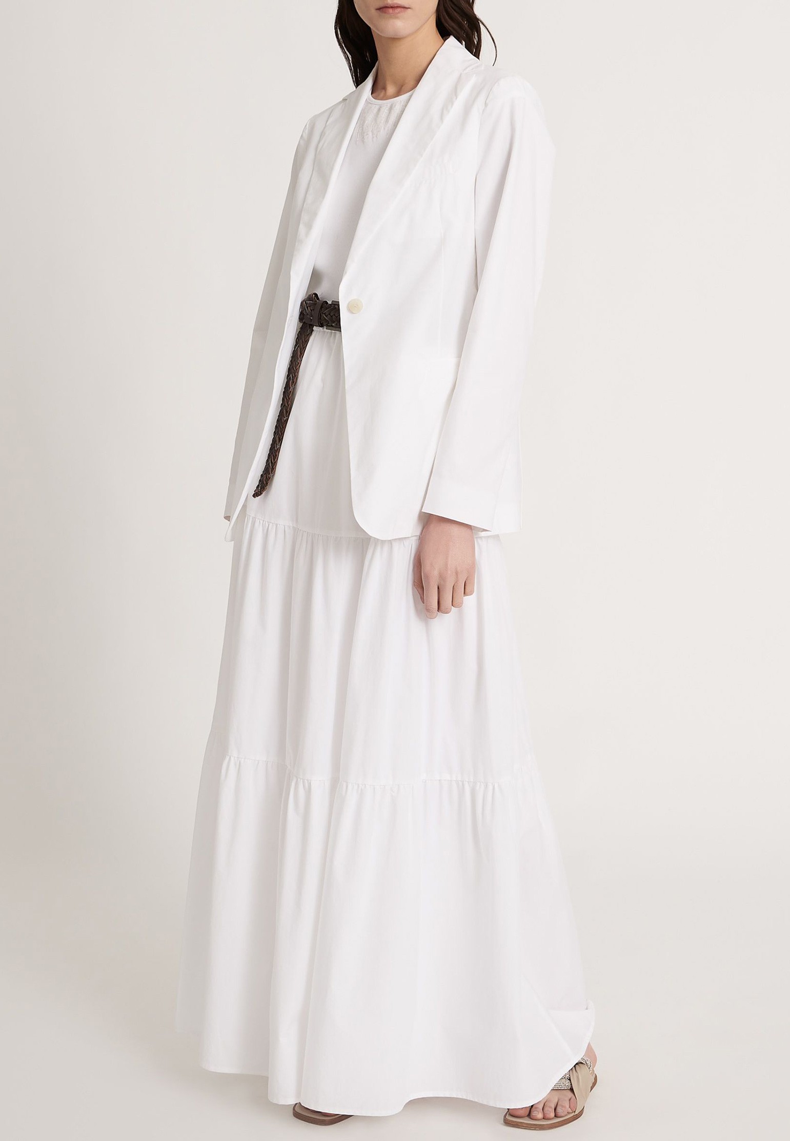 

Пиджак FABIANA FILIPPI, Белый, Белый