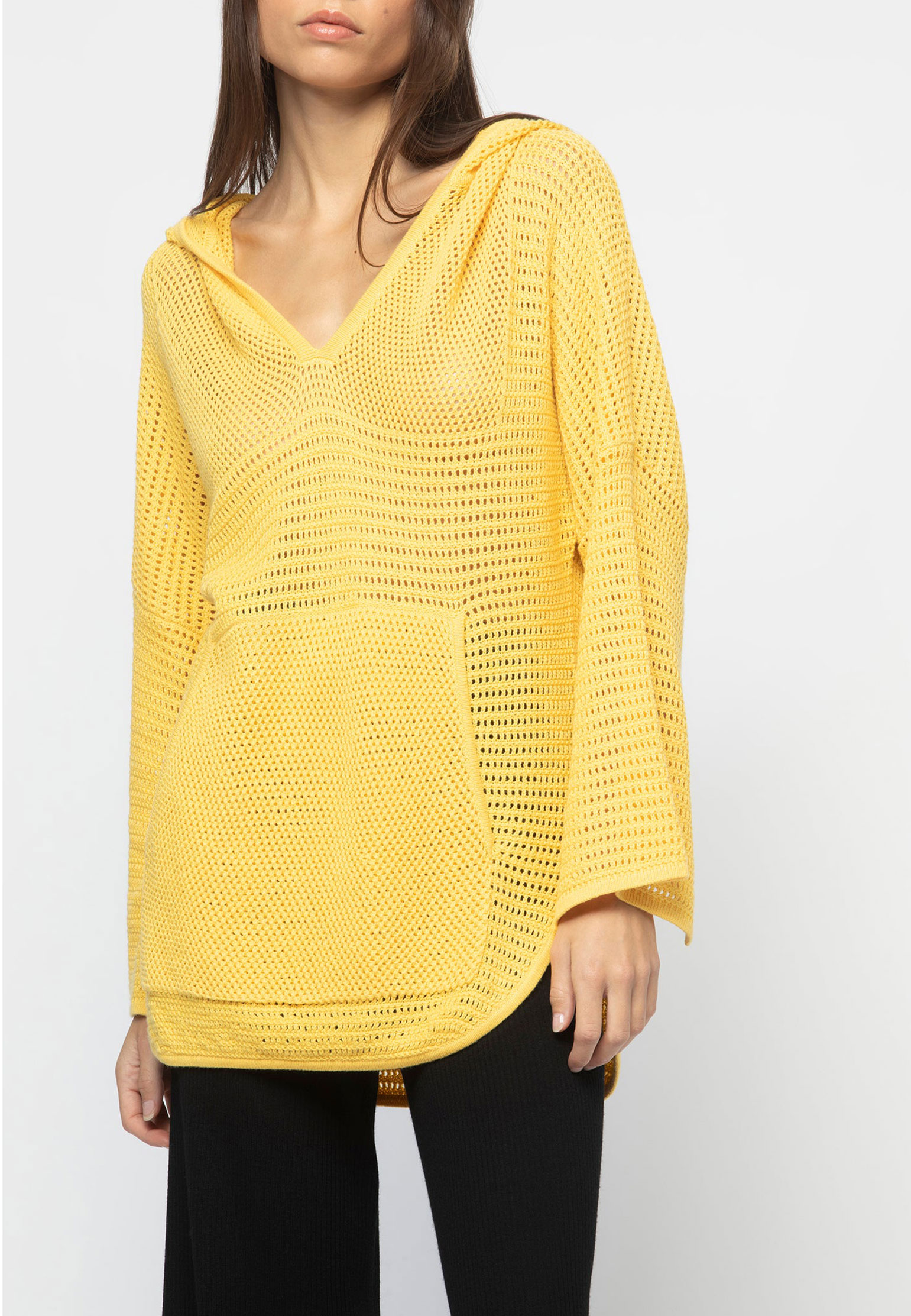 

Пончо MAX&MOI, Желтый, Желтый