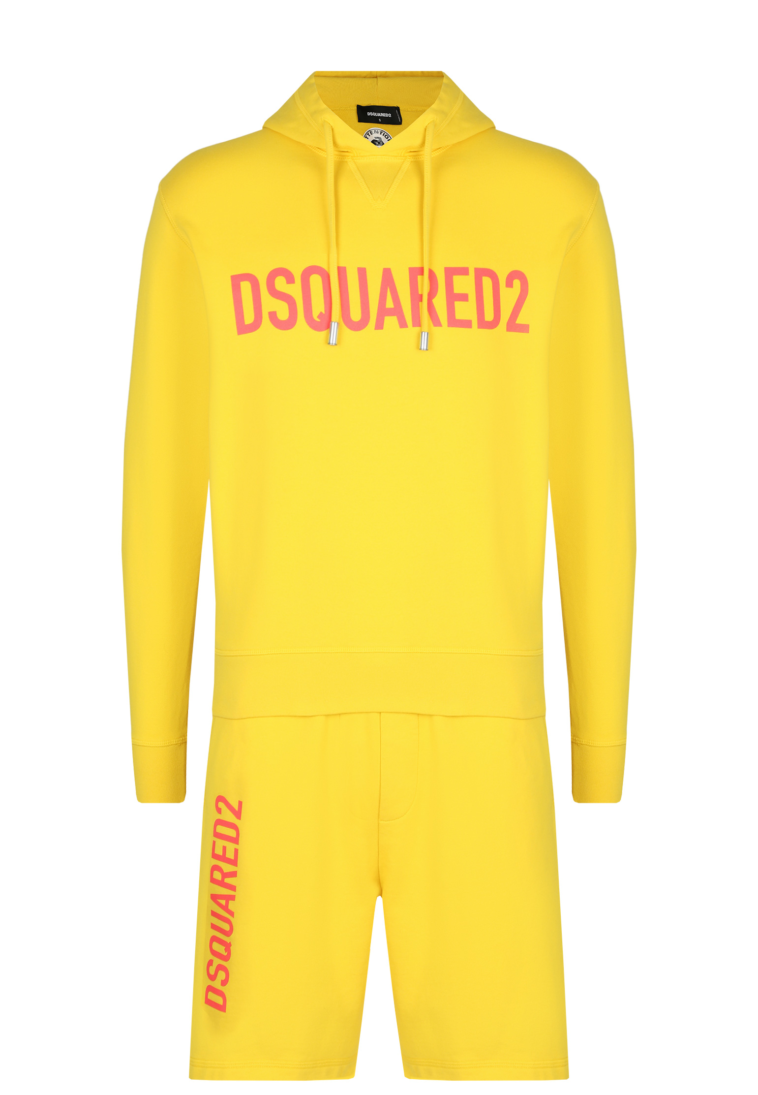Спортивный костюм DSQUARED2 желтого цвета