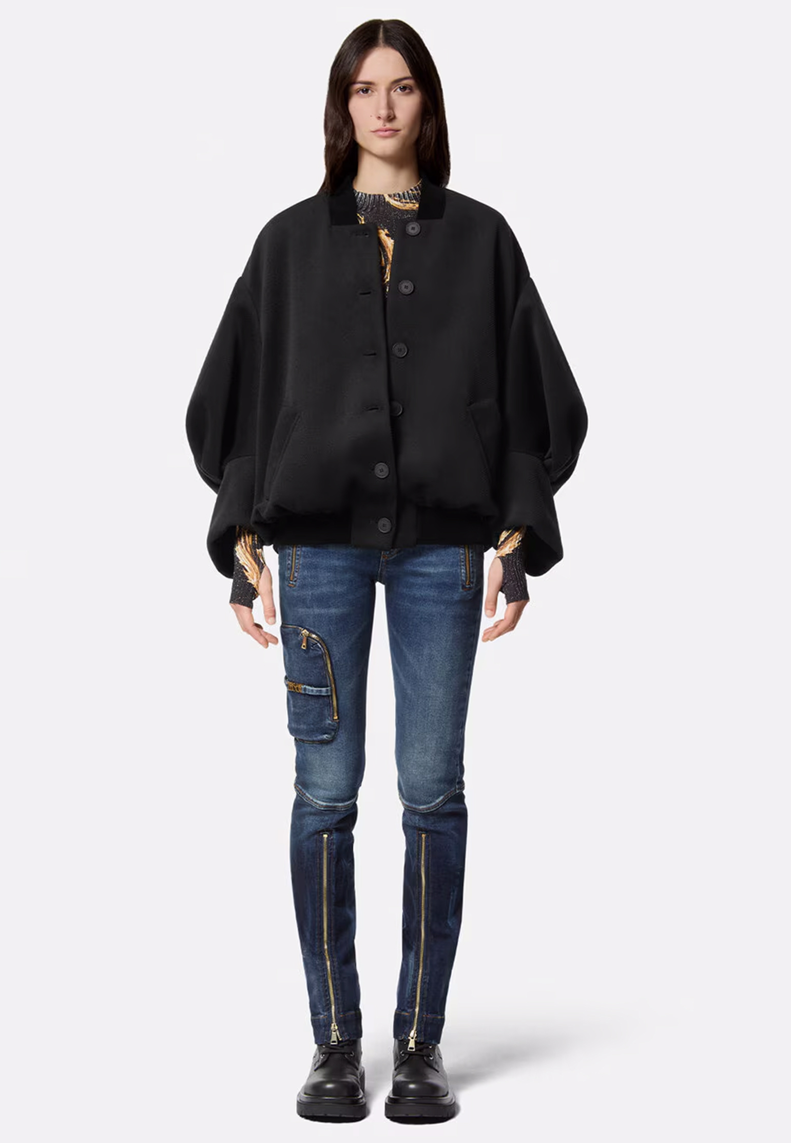

Пуловер VERSACE JEANS COUTURE, Черный, Черный