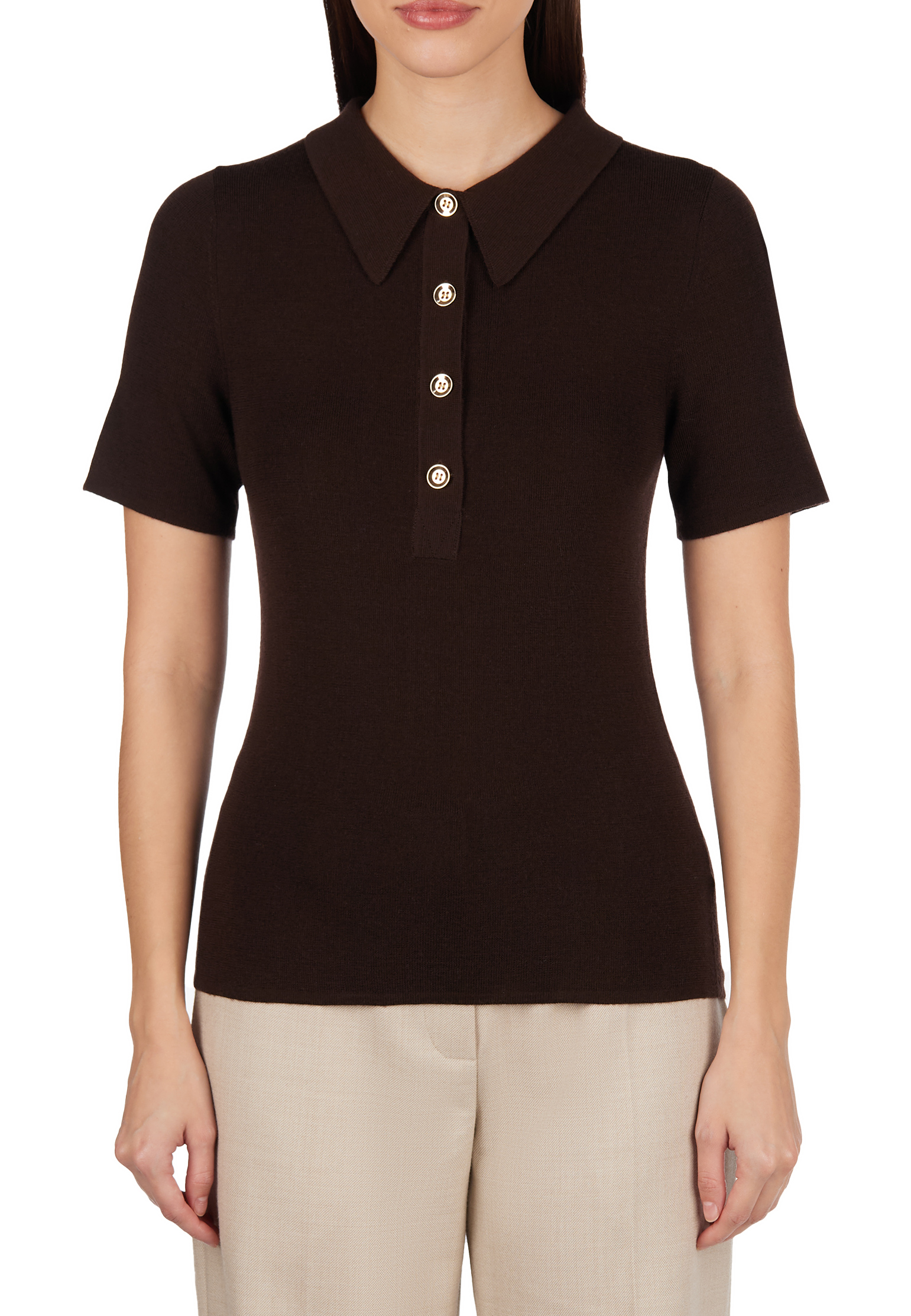 

Пуловер SFILATO, Коричневый, Коричневый