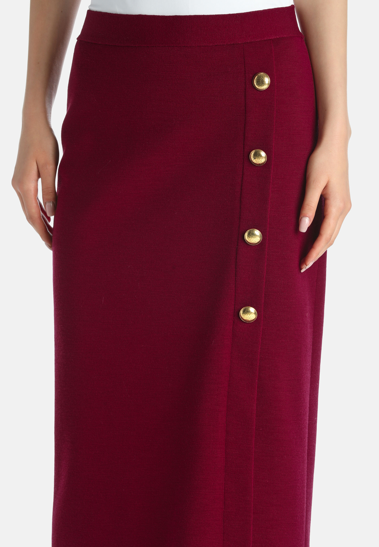 

Юбка LUISA SPAGNOLI, Бордовый, Бордовый