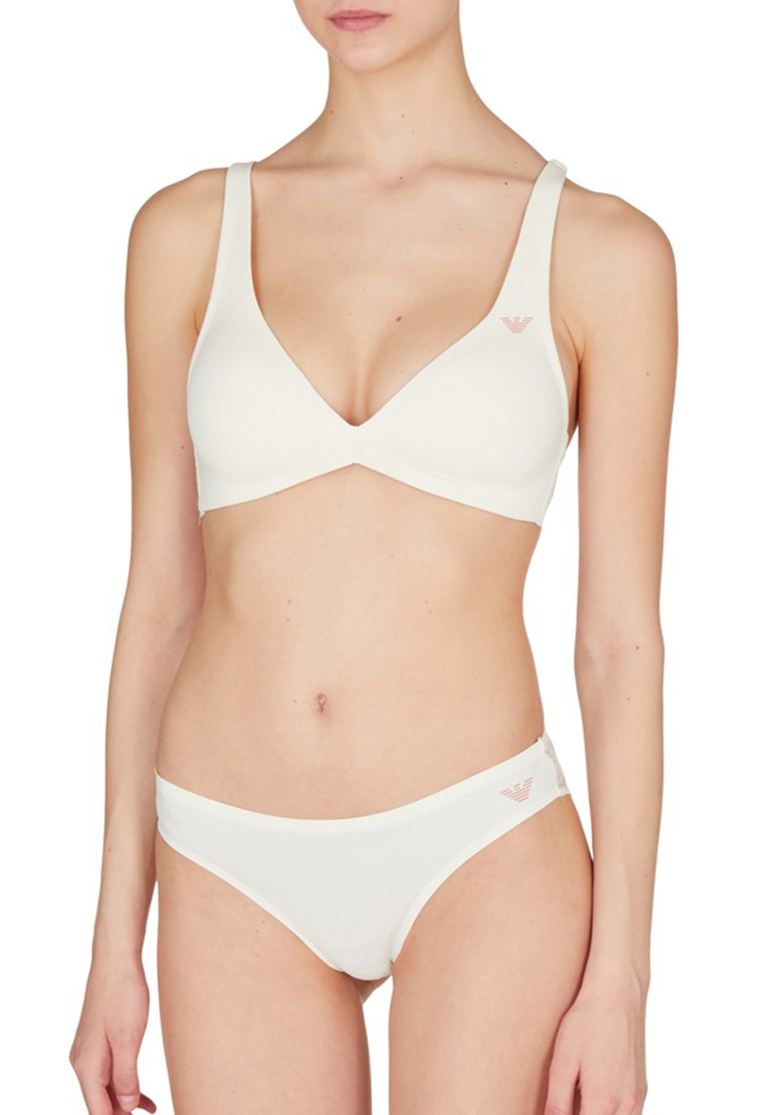 Комплект белья EMPORIO ARMANI Underwear белого цвета