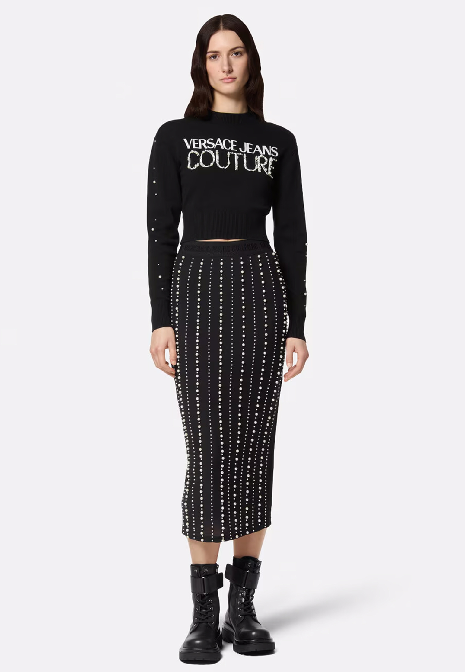 

Пуловер VERSACE JEANS COUTURE, Черный, Черный
