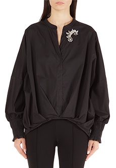 Асимметричная блуза с декором  LIU JO