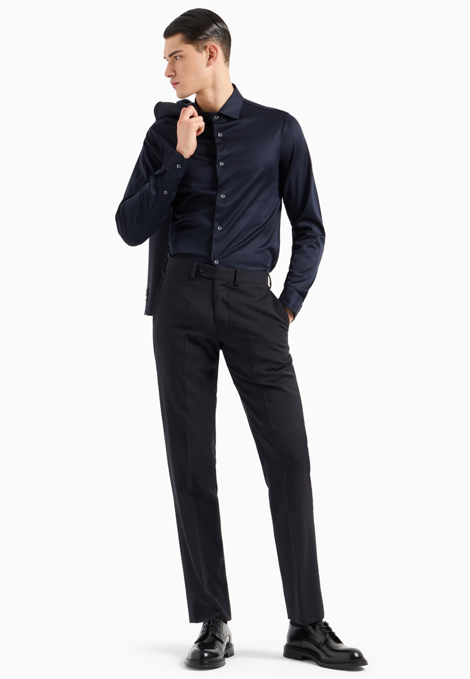 

Рубашка EMPORIO ARMANI, Синий, Синий