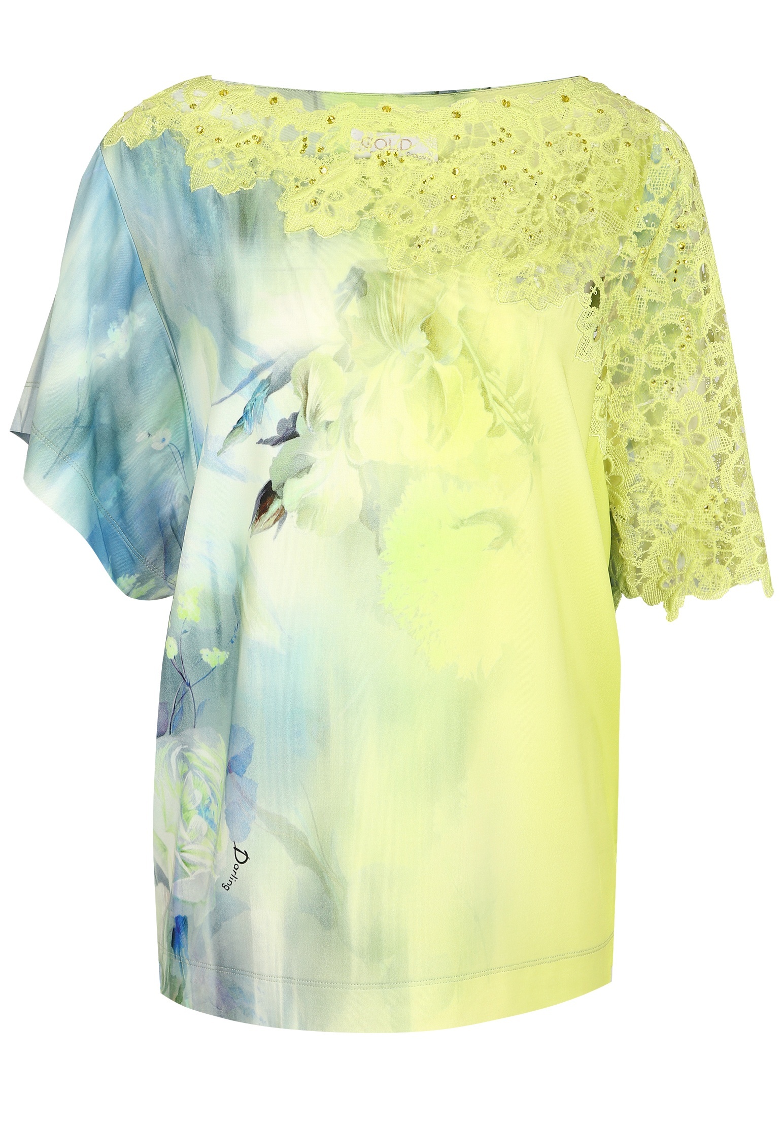 Блуза MARIA GRAZIA SEVERI Разноцветный, размер 50
